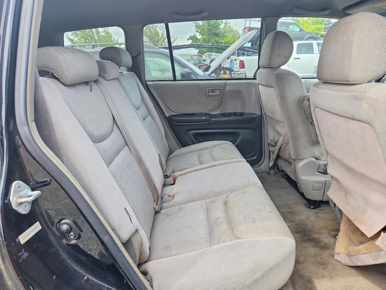 2001 Toyota Highlander Base Black vin: JTEGD21A710011970