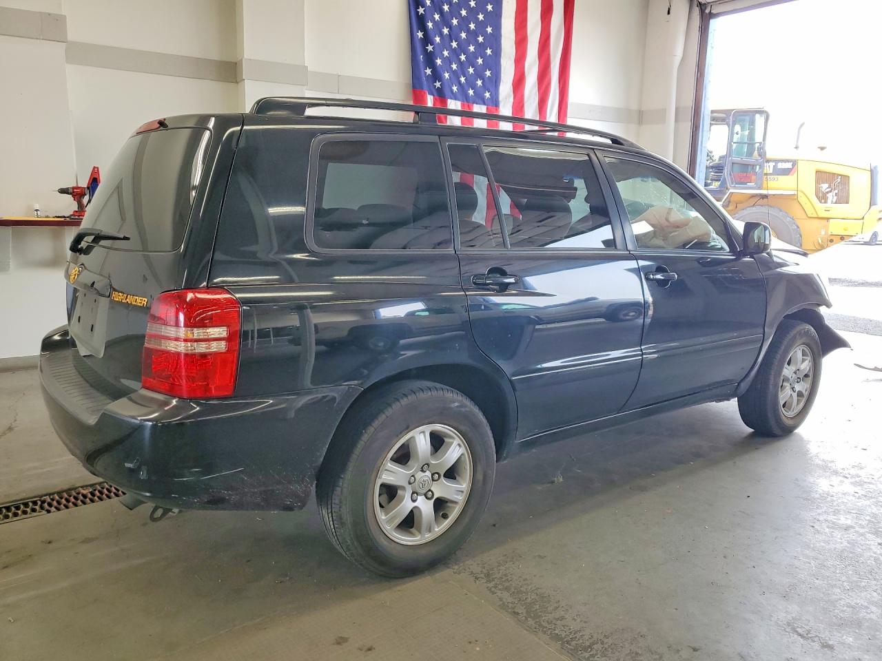 2001 Toyota Highlander Base Black vin: JTEGD21A710014514
