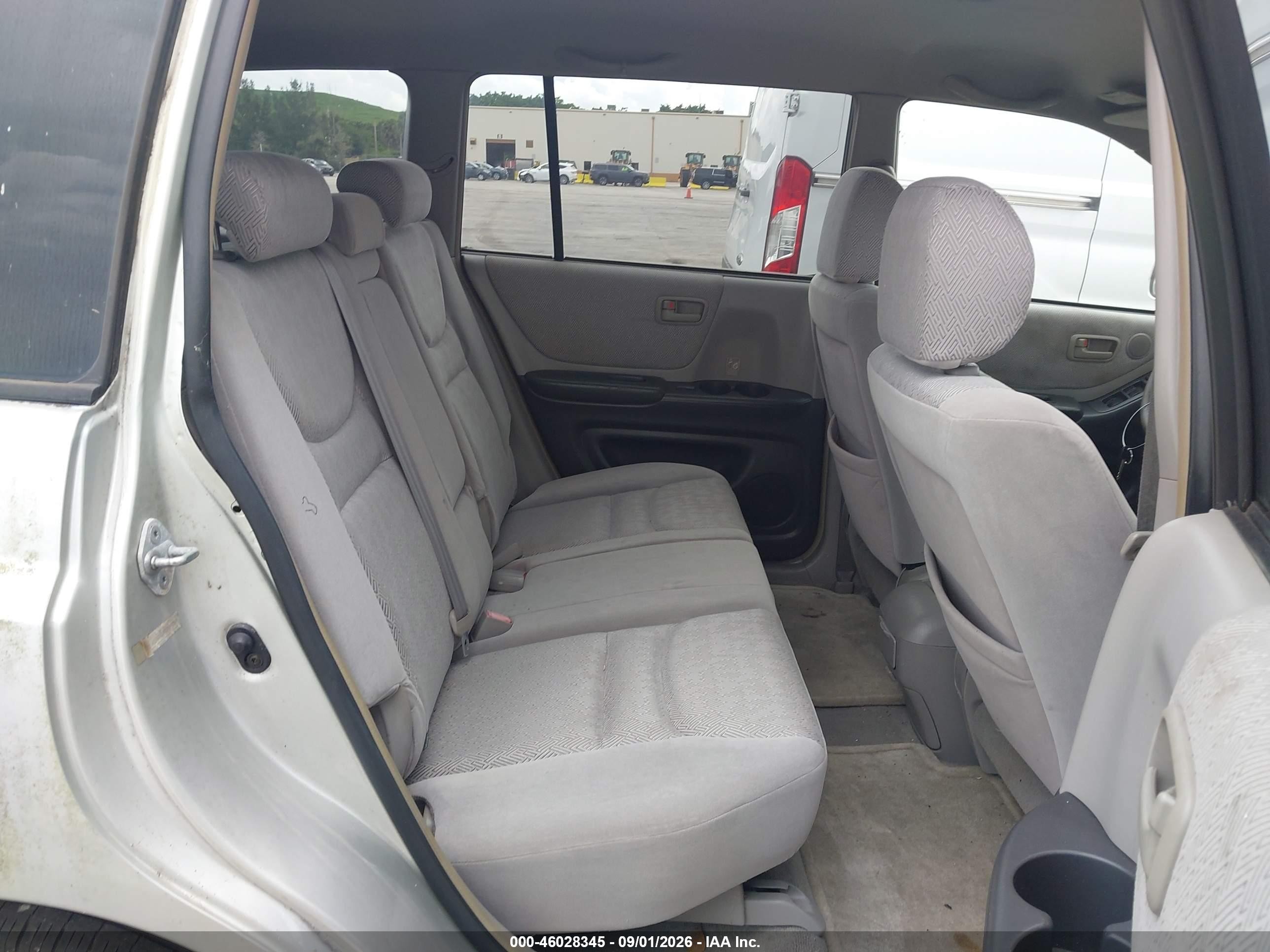 2003 Toyota Highlander   Silver vin: JTEGD21A730049508
