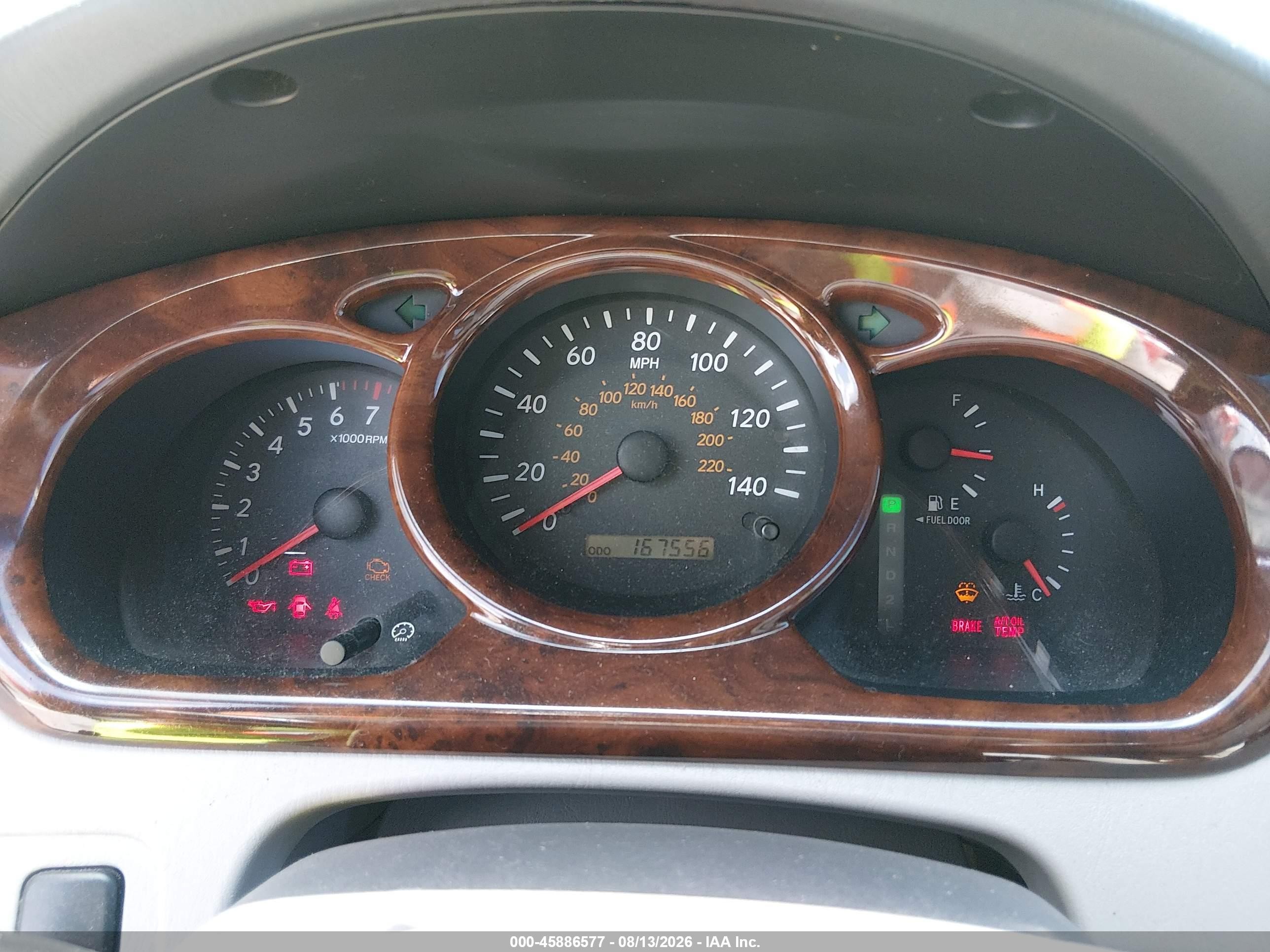 2003 Toyota Highlander   Бежевый vin: JTEGD21A730062128