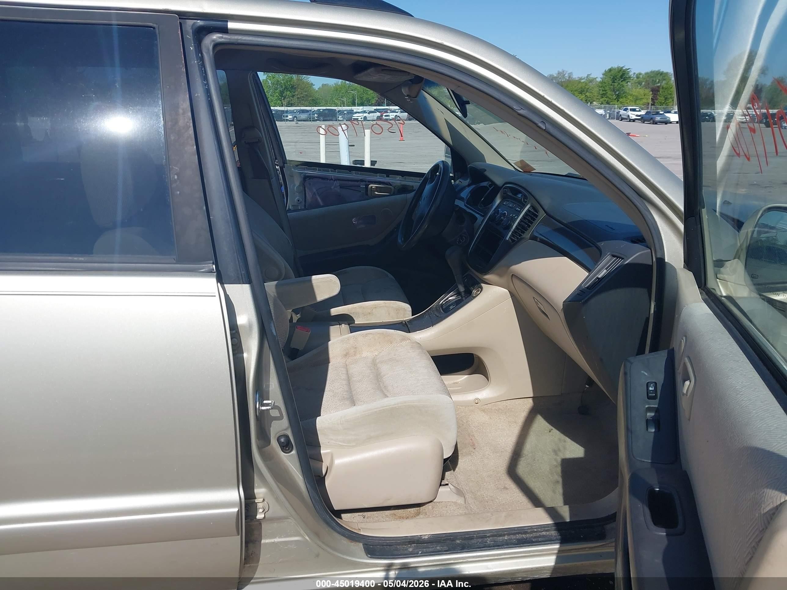 2003 Toyota Highlander   Tan vin: JTEGD21A730067720