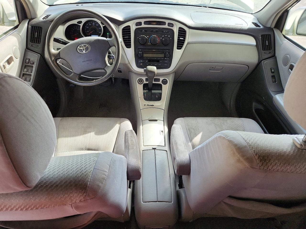2005 Toyota Highlander Base Gray vin: JTEGD21A750120256