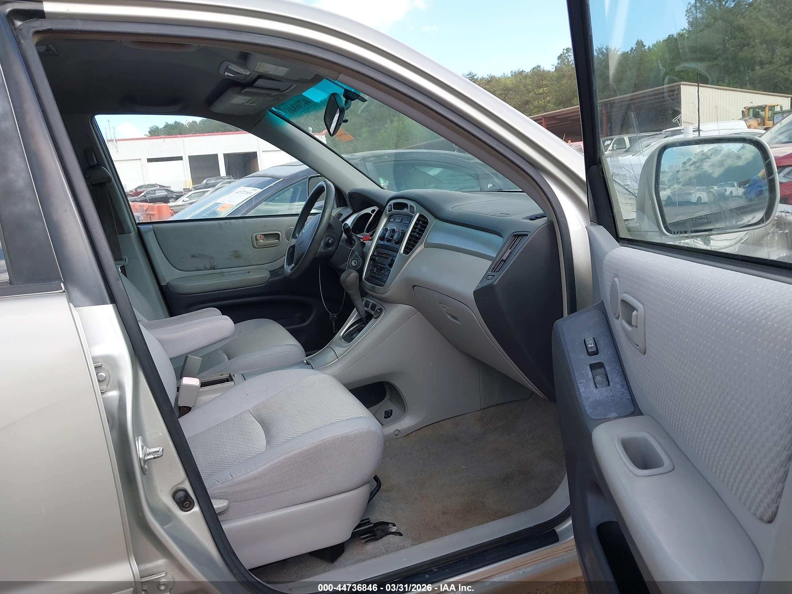 2006 Toyota Highlander   Beige vin: JTEGD21A760140816