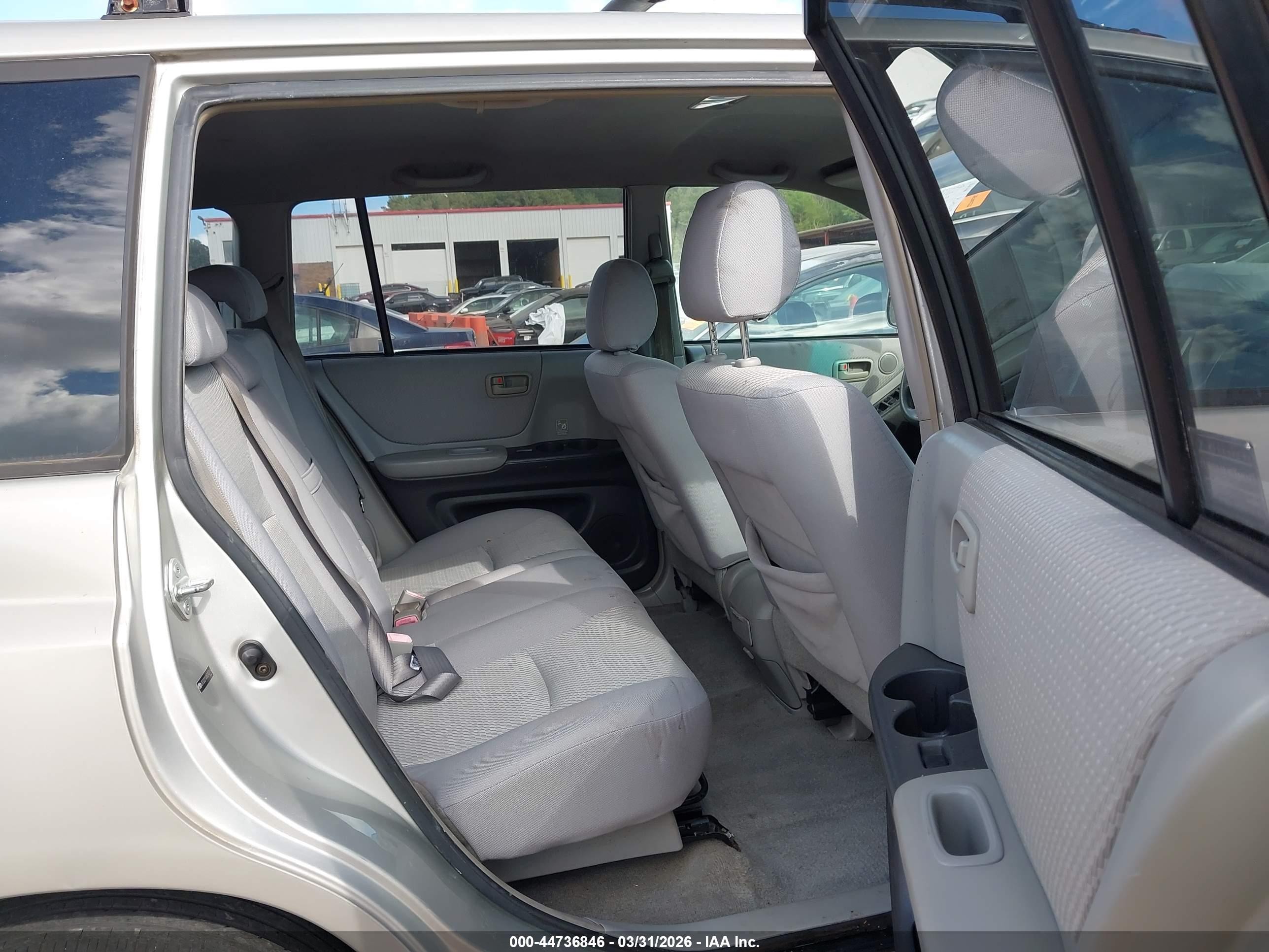 2006 Toyota Highlander   Beige vin: JTEGD21A760140816