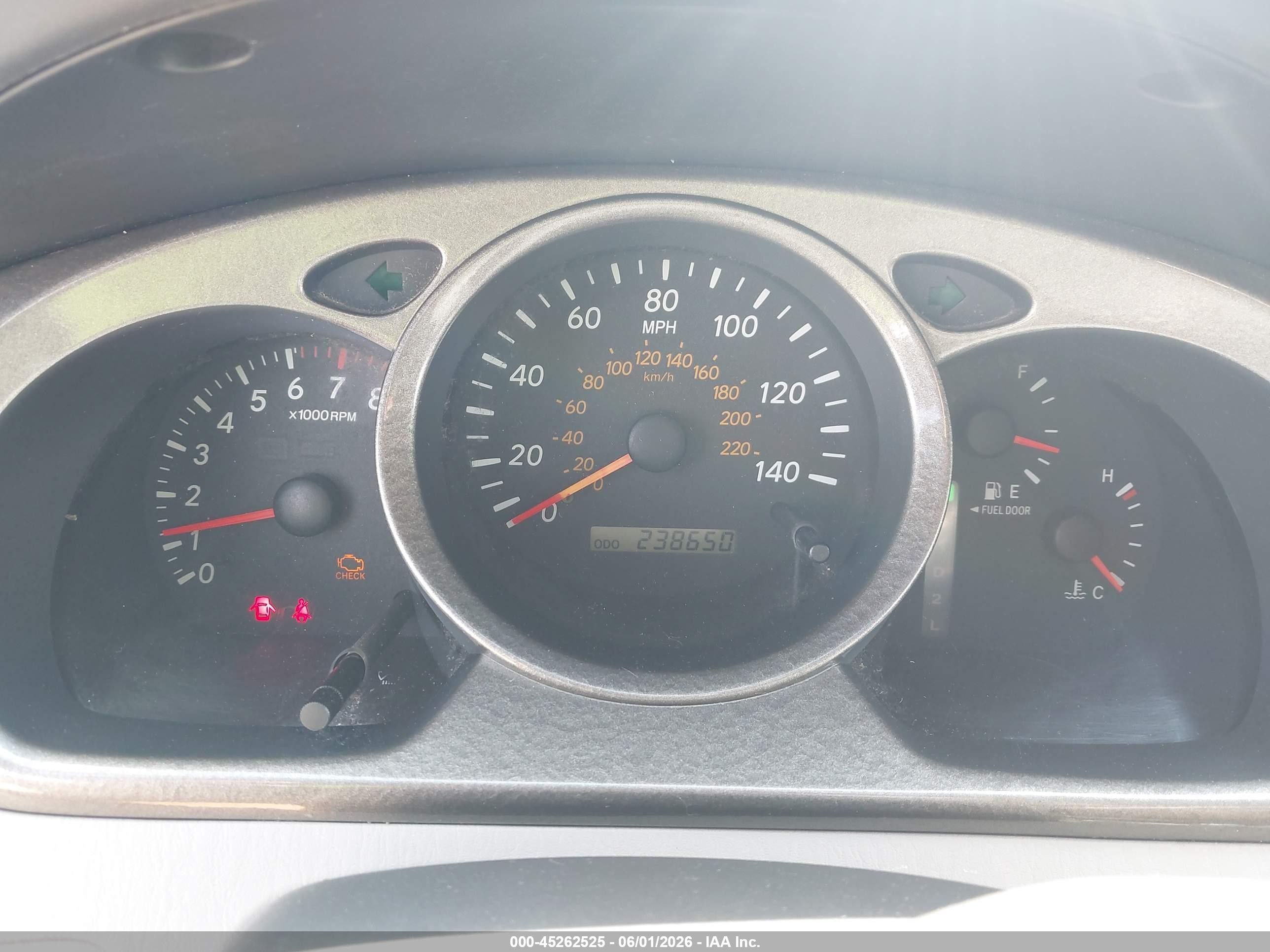 2003 Toyota Highlander   Blue vin: JTEGD21A830068276