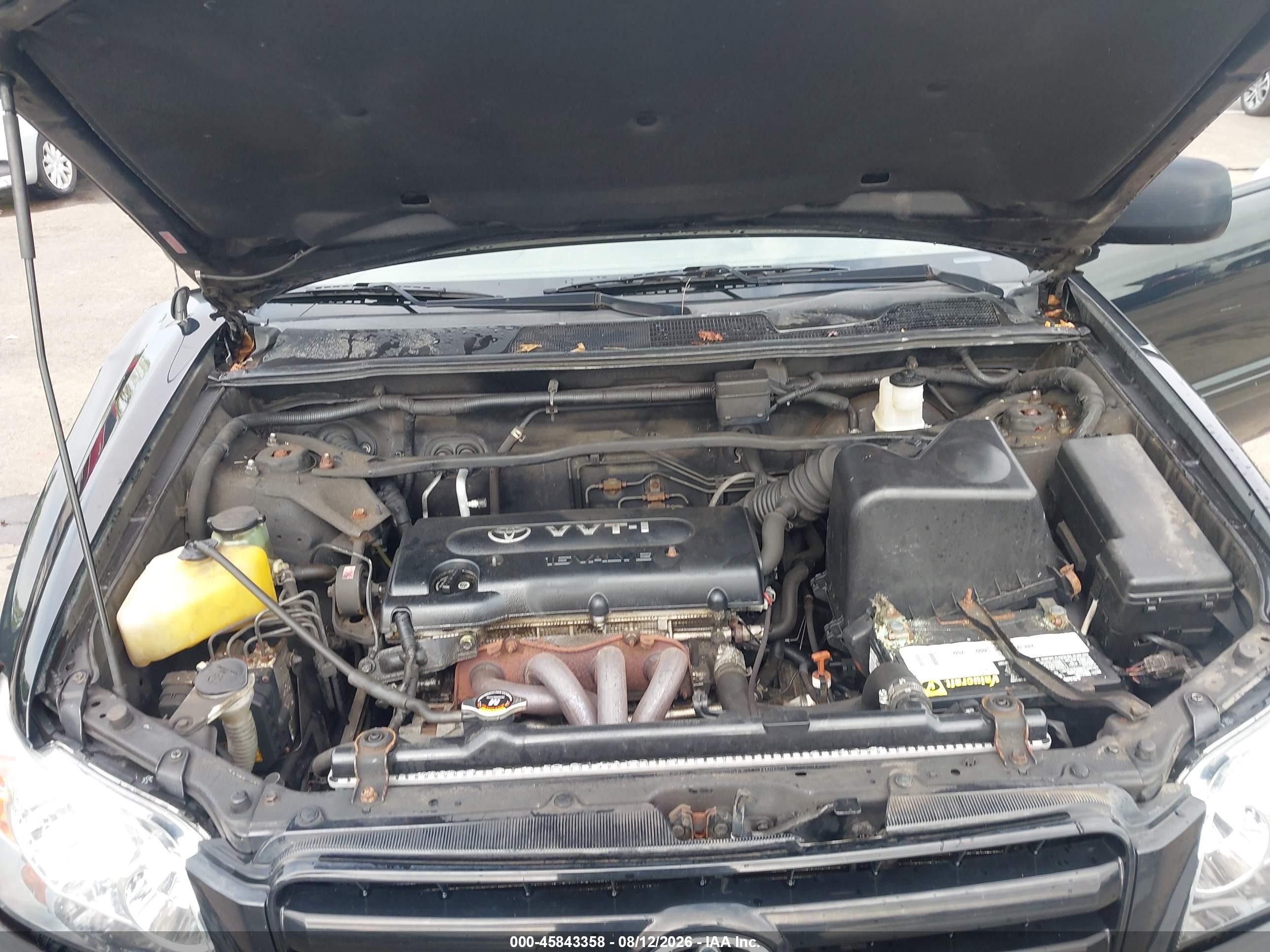 2004 Toyota Highlander Черный vin: JTEGD21A840079313