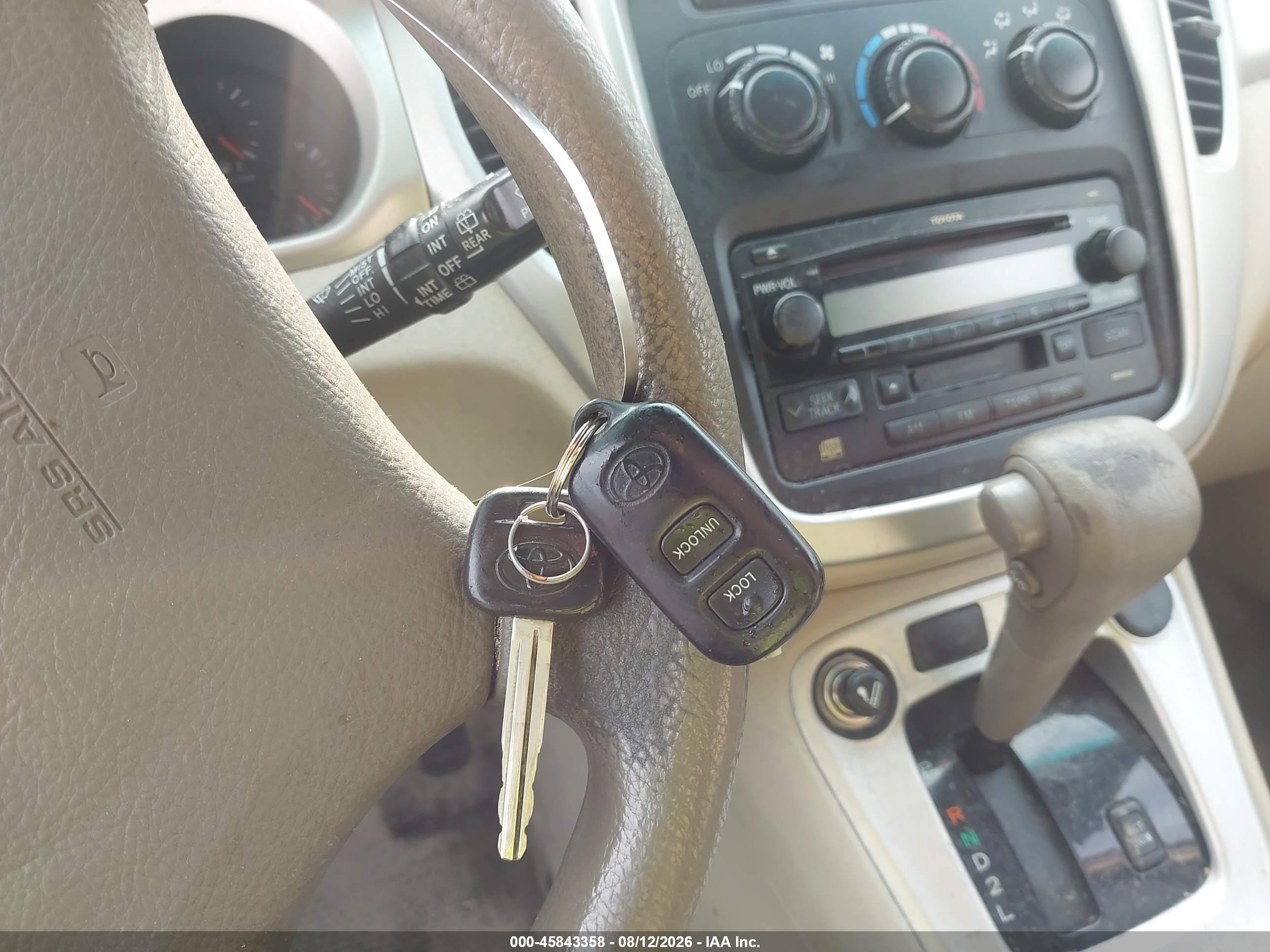 2004 Toyota Highlander Черный vin: JTEGD21A840079313