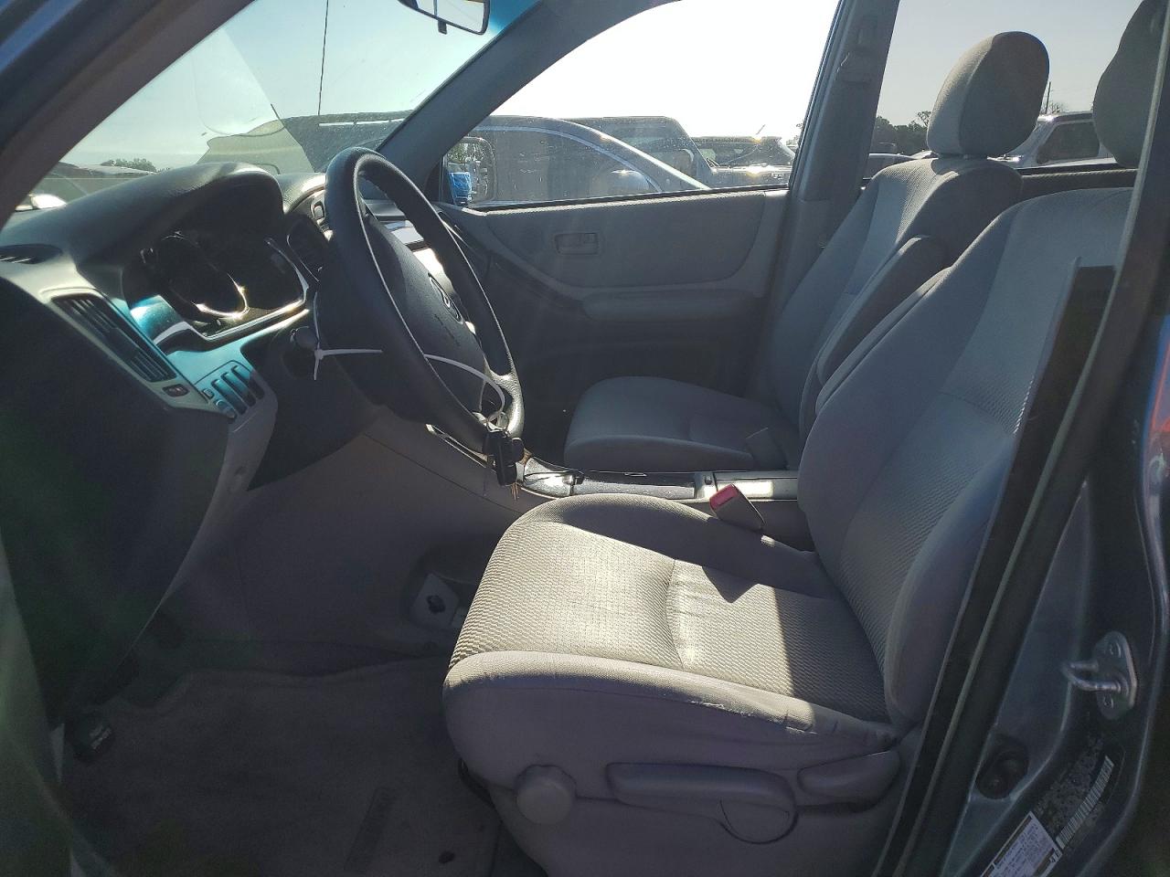 2004 Toyota Highlander Base Blue vin: JTEGD21A840089386
