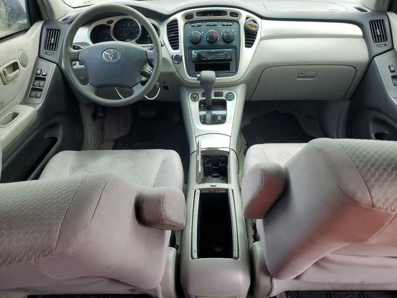 2004 Toyota Highlander Base Blue vin: JTEGD21A840105103