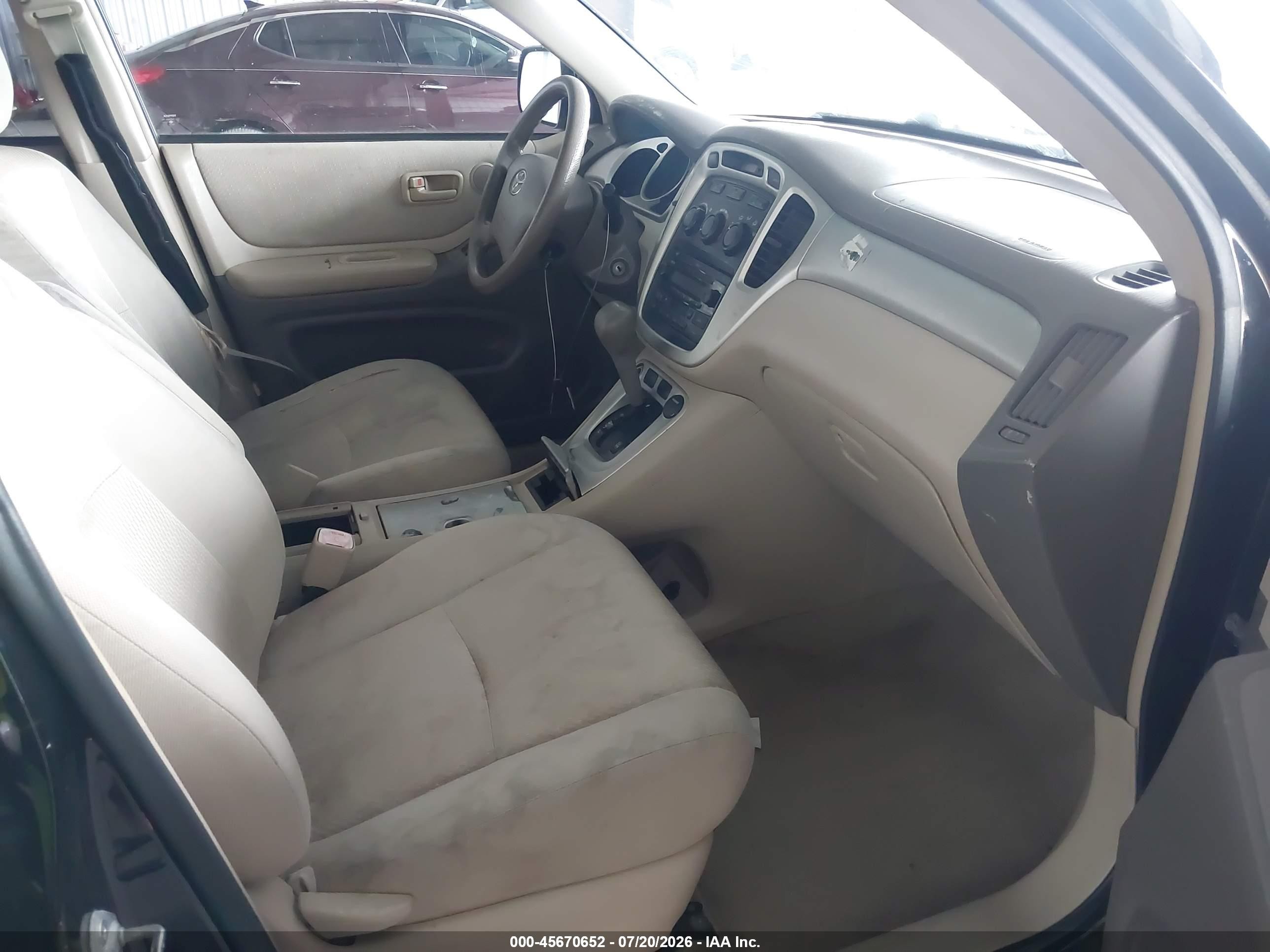 2006 Toyota Highlander   Black vin: JTEGD21A860148858