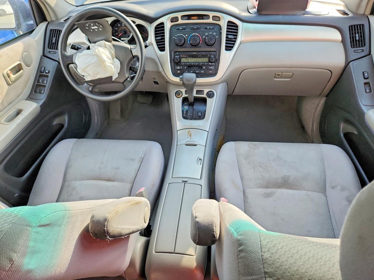2004 Toyota Highlander Base Синий vin: JTEGD21A940097979