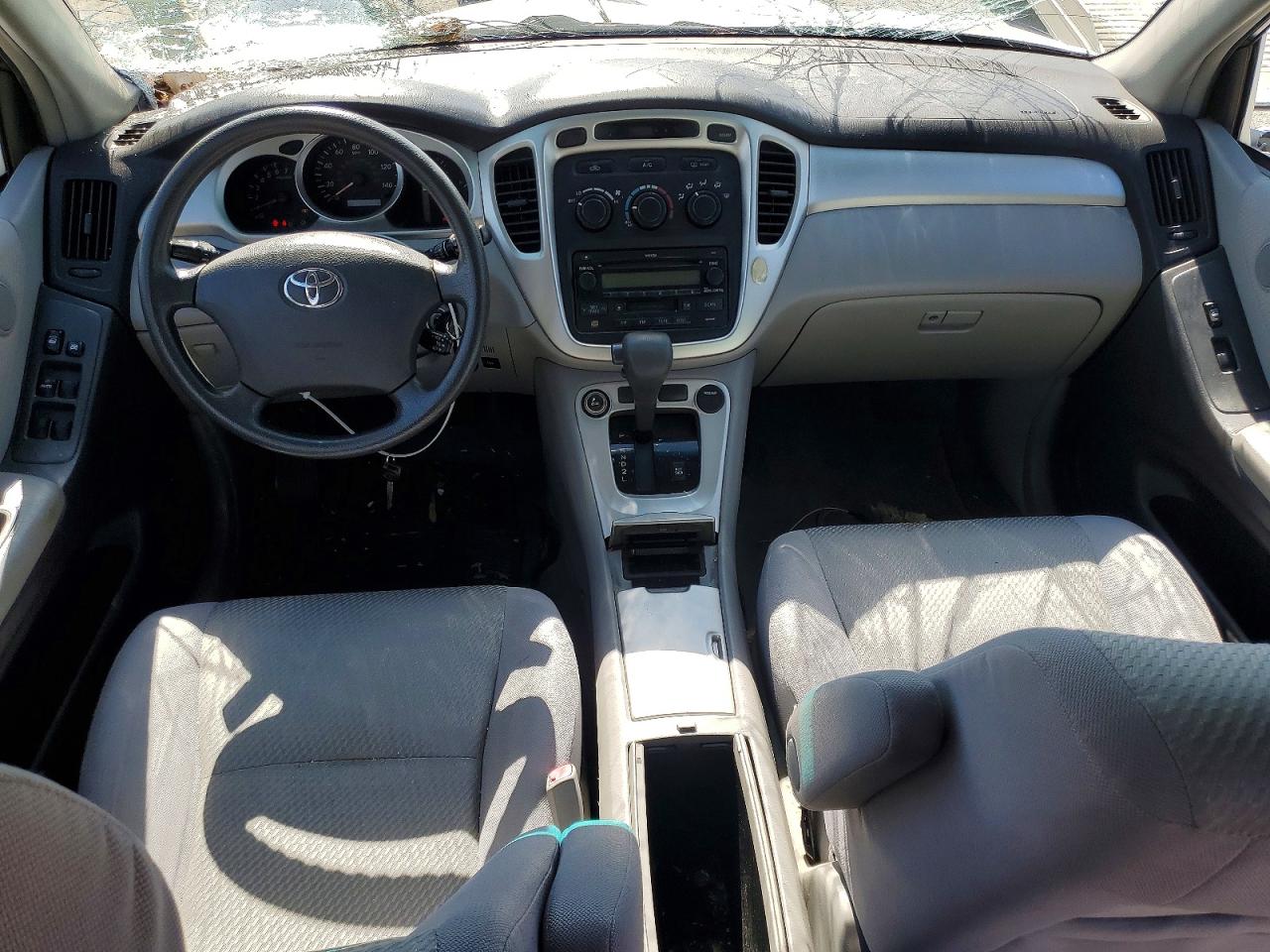 2006 Toyota Highlander Base Серебряный vin: JTEGD21A960154118