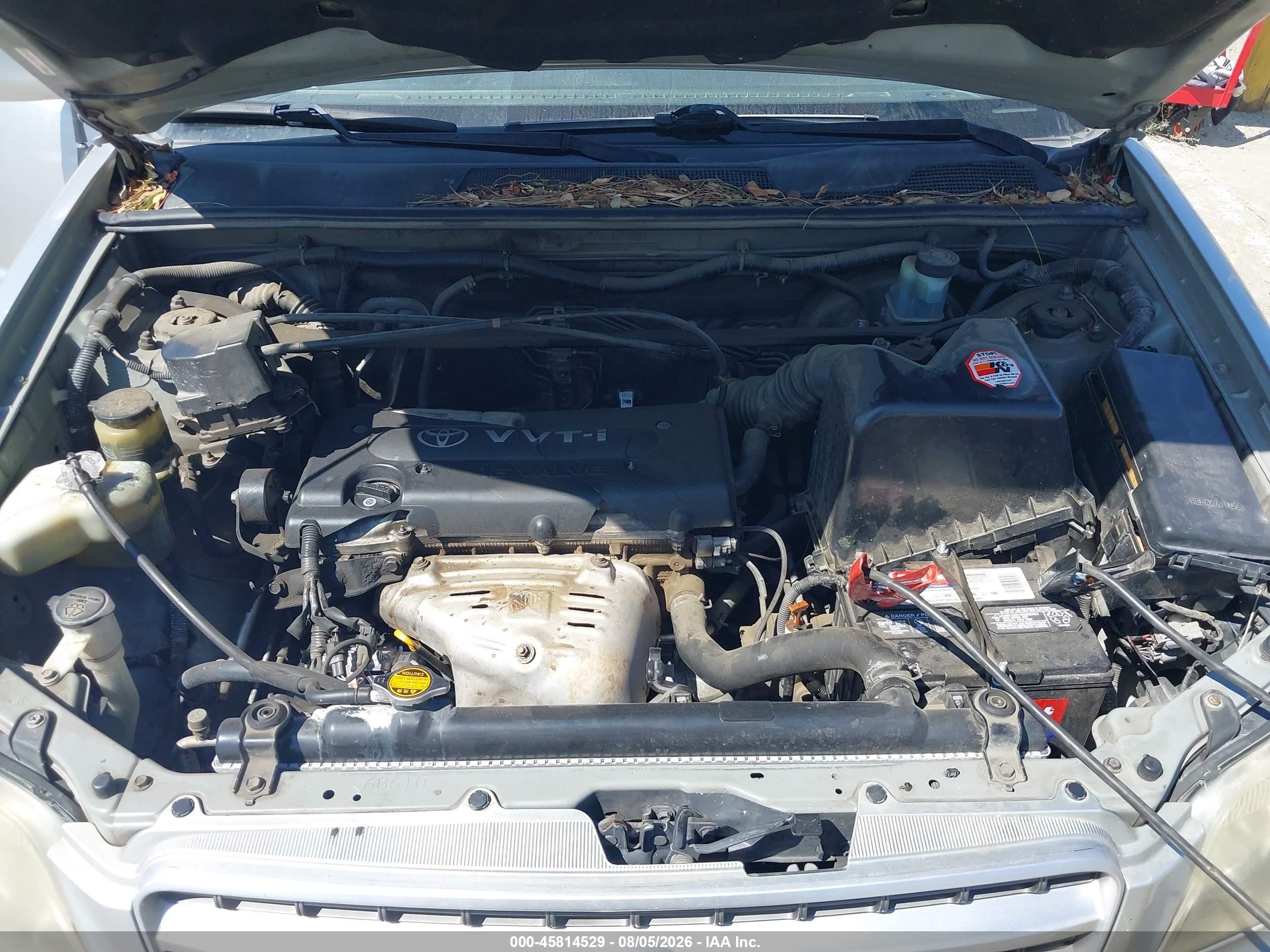 2002 Toyota Highlander   Серый vin: JTEGD21AX20041661