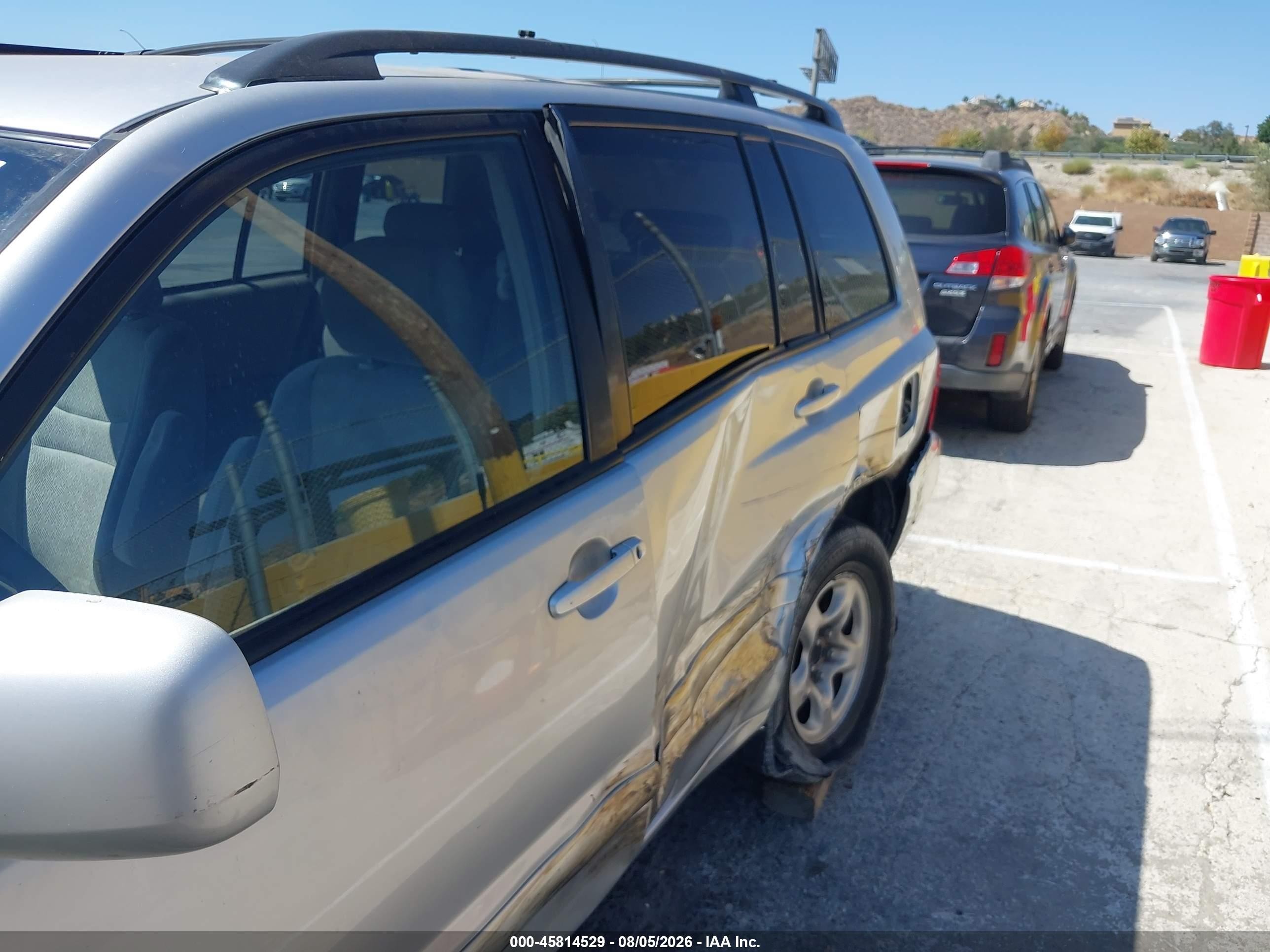 2002 Toyota Highlander   Серый vin: JTEGD21AX20041661