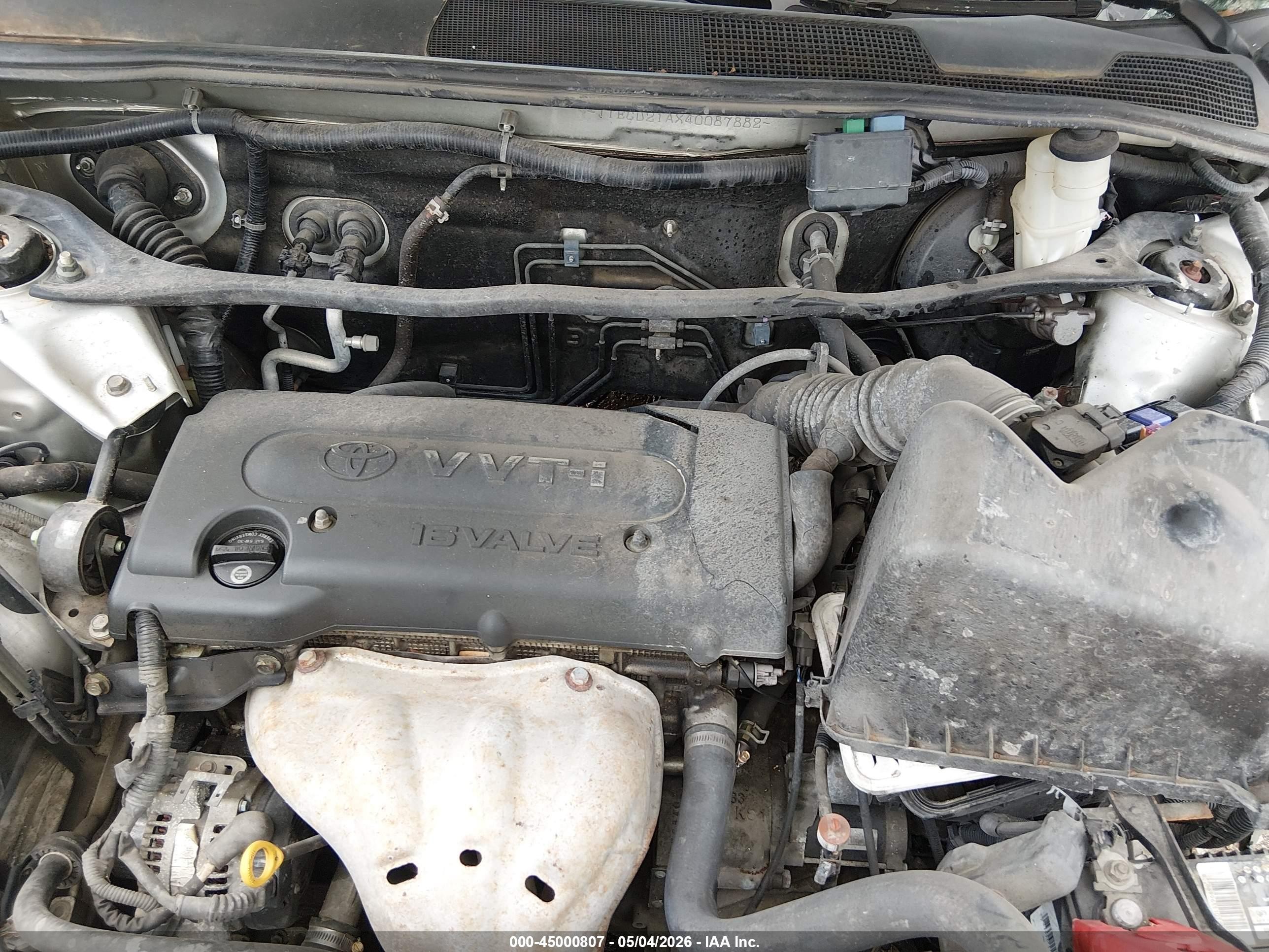 2004 Toyota Highlander   Silver vin: JTEGD21AX40087882