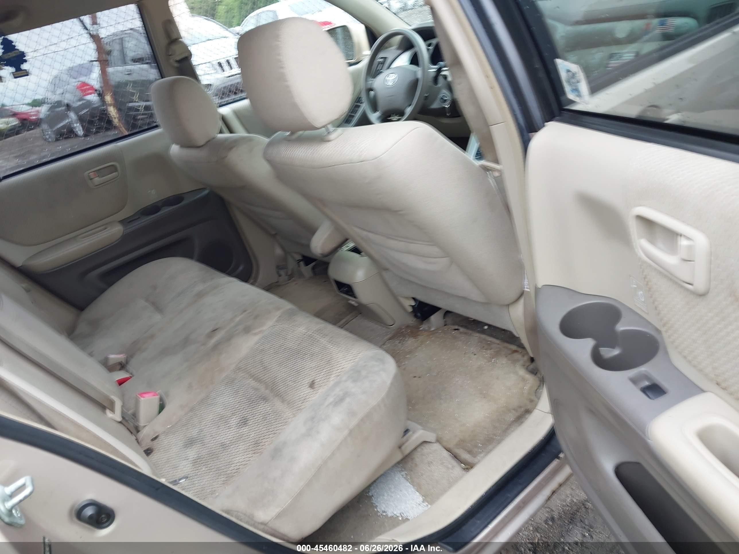 2005 Toyota Highlander   Champagne vin: JTEGD21AX50106884