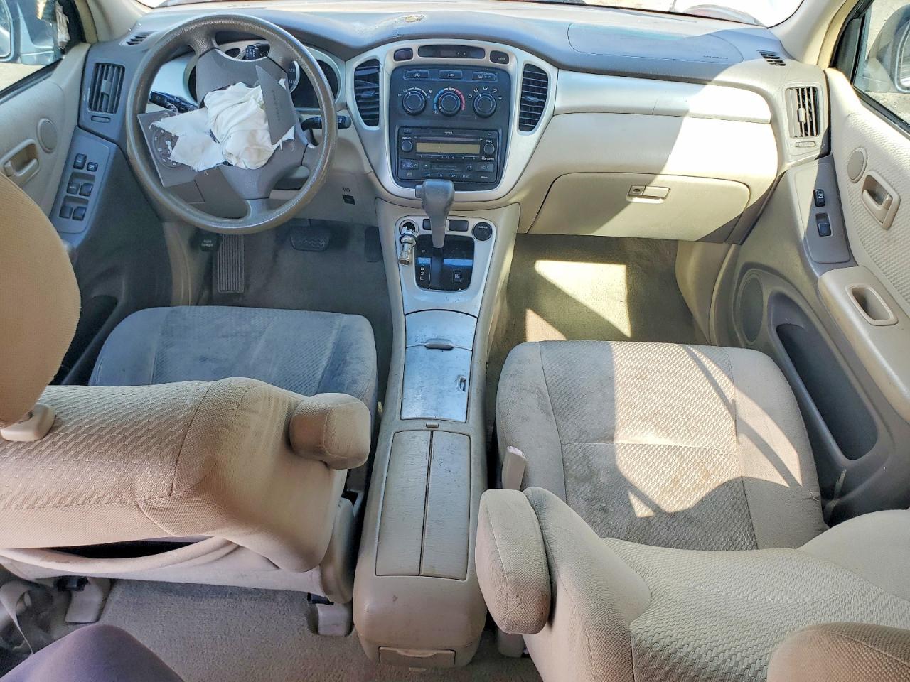 2006 Toyota Highlander Base Blue vin: JTEGD21AX60141796