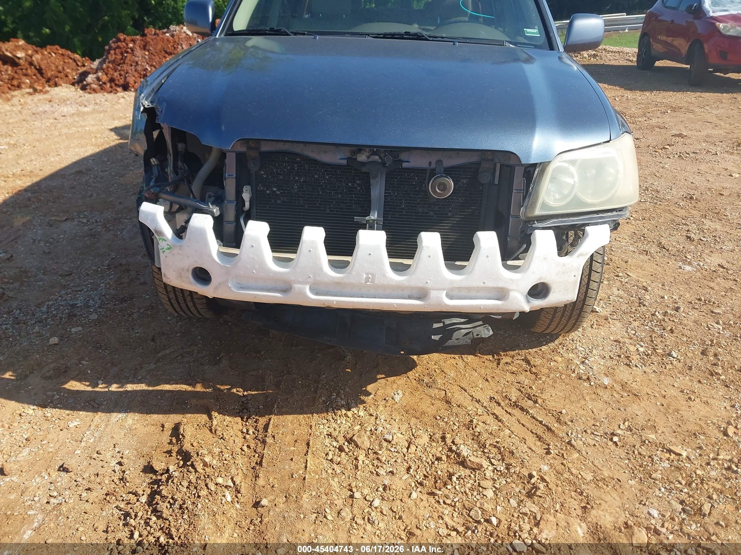 2006 Toyota Highlander   Blue vin: JTEGD21AX60149686