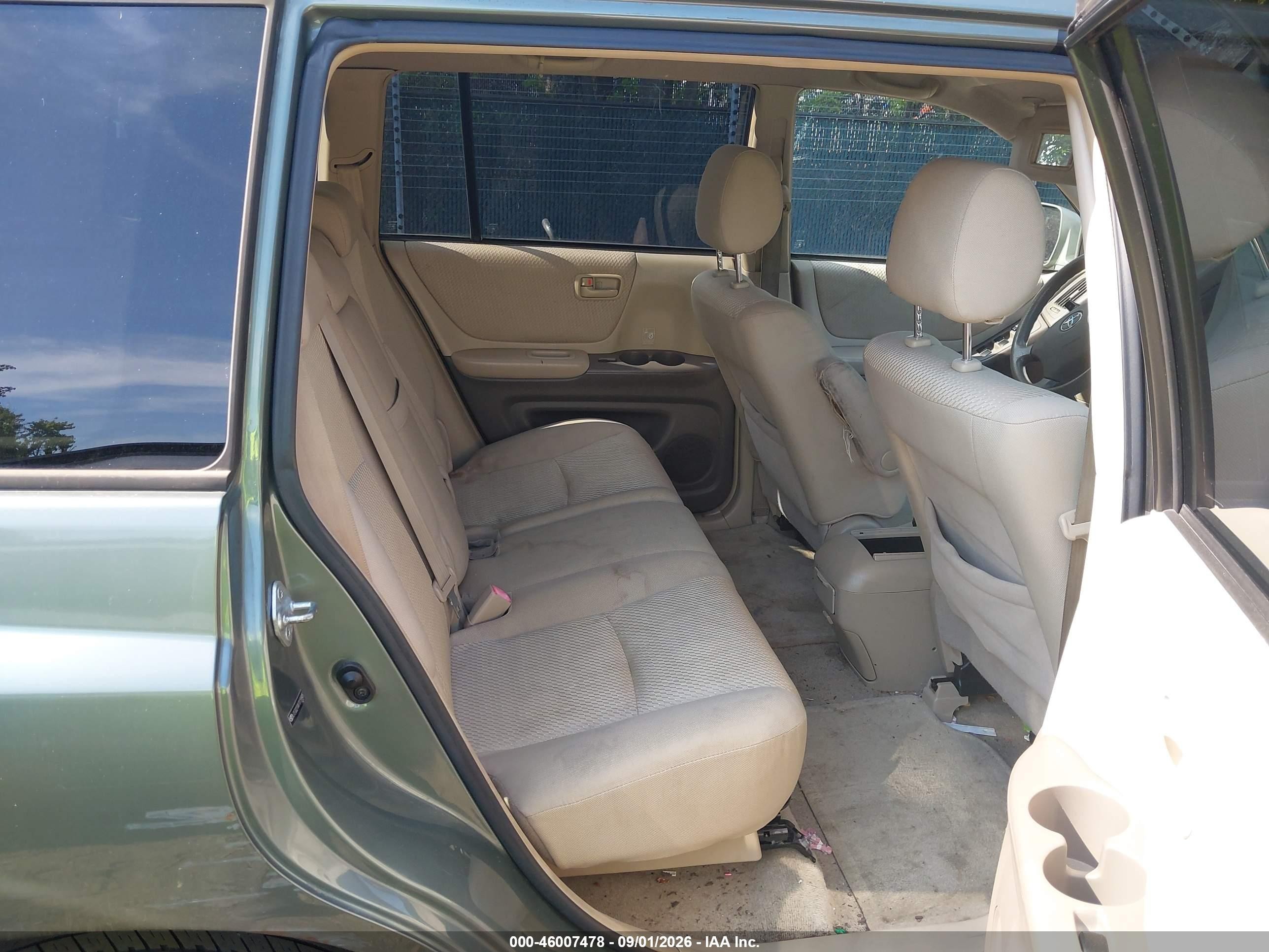 2007 Toyota Highlander   Gray vin: JTEGD21AX70155845