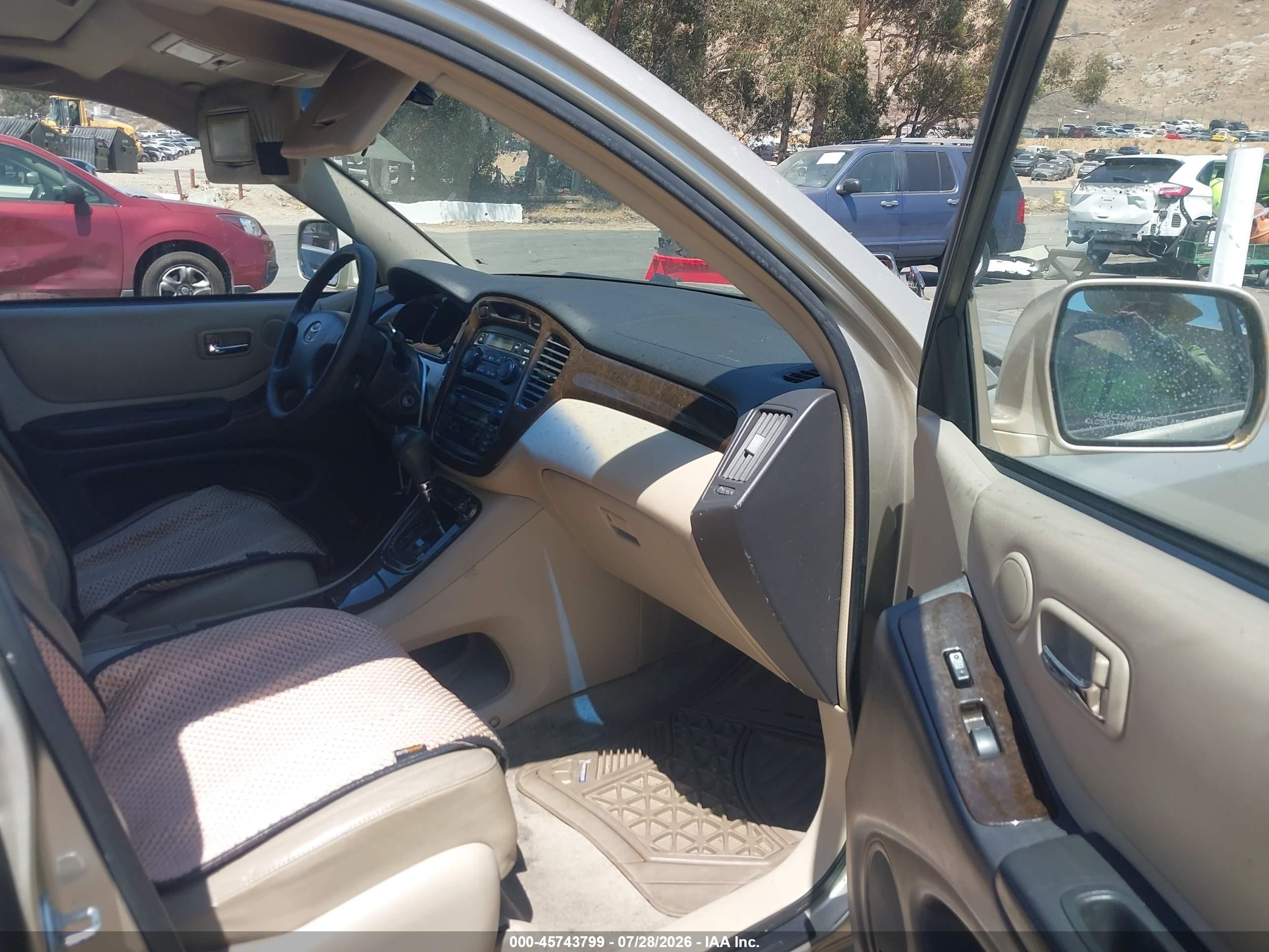 2002 Toyota Highlander Limited V6 Серебряный vin: JTEGF21A020068300