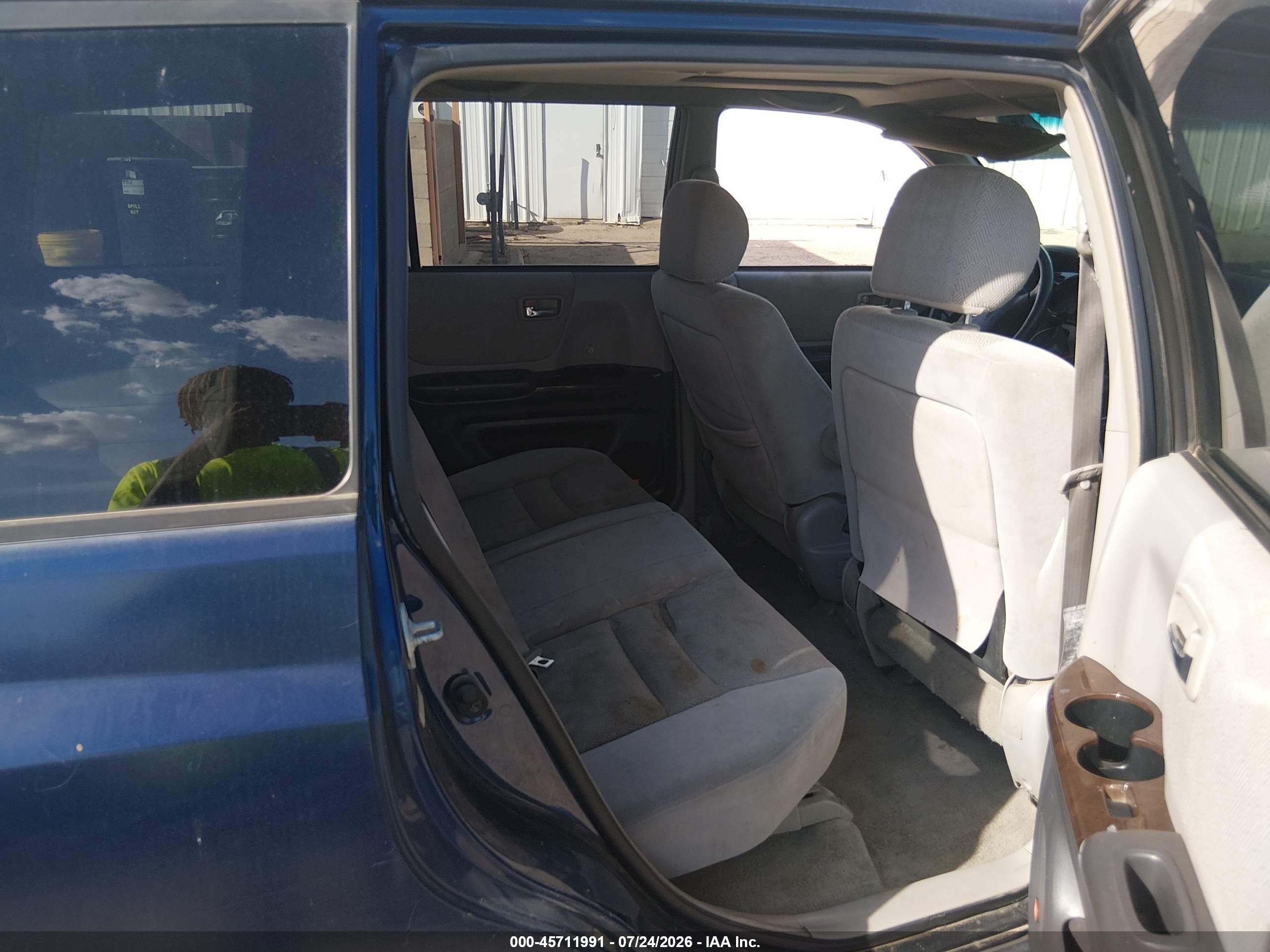 2001 Toyota Highlander V6 Blue vin: JTEGF21A110022683