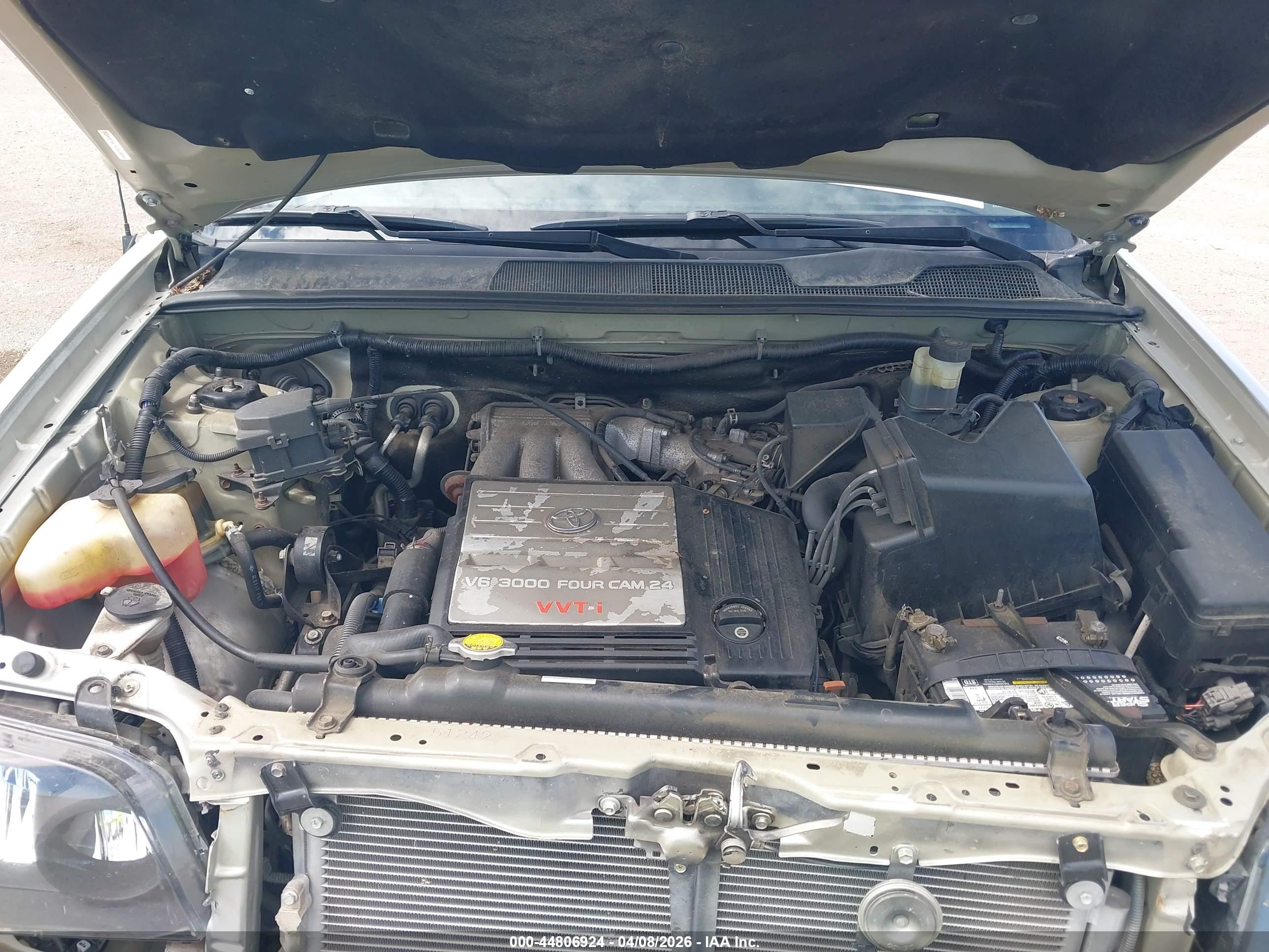 2002 Toyota Highlander V6 Gold vin: JTEGF21A120051909