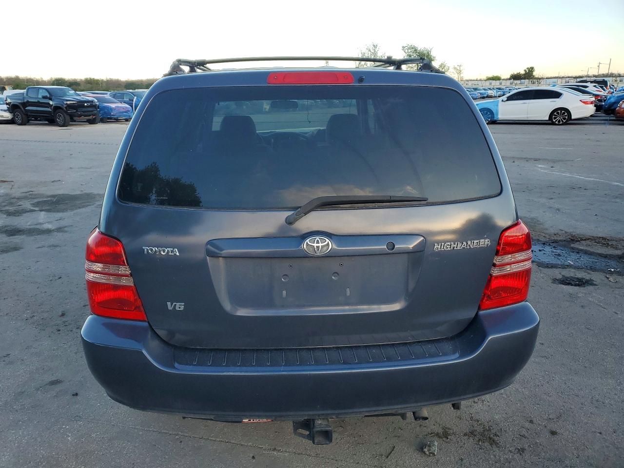 2002 Toyota Highlander Base Синий vin: JTEGF21A120059850