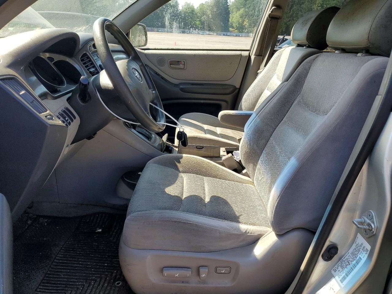 2003 Toyota Highlander Limited Silver vin: JTEGF21A130087651