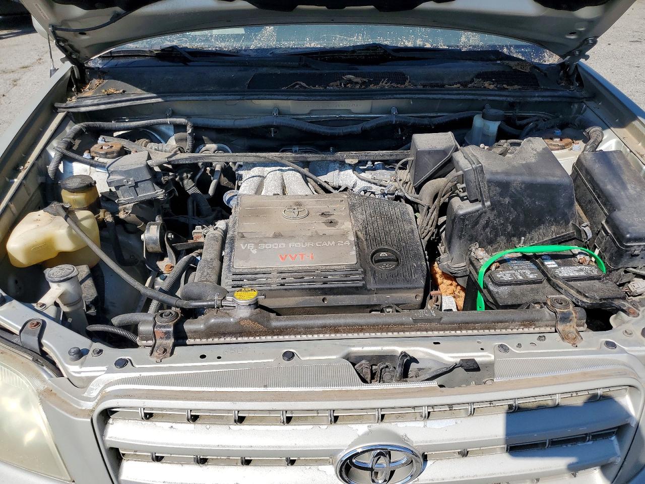 2003 Toyota Highlander Limited Silver vin: JTEGF21A130087651