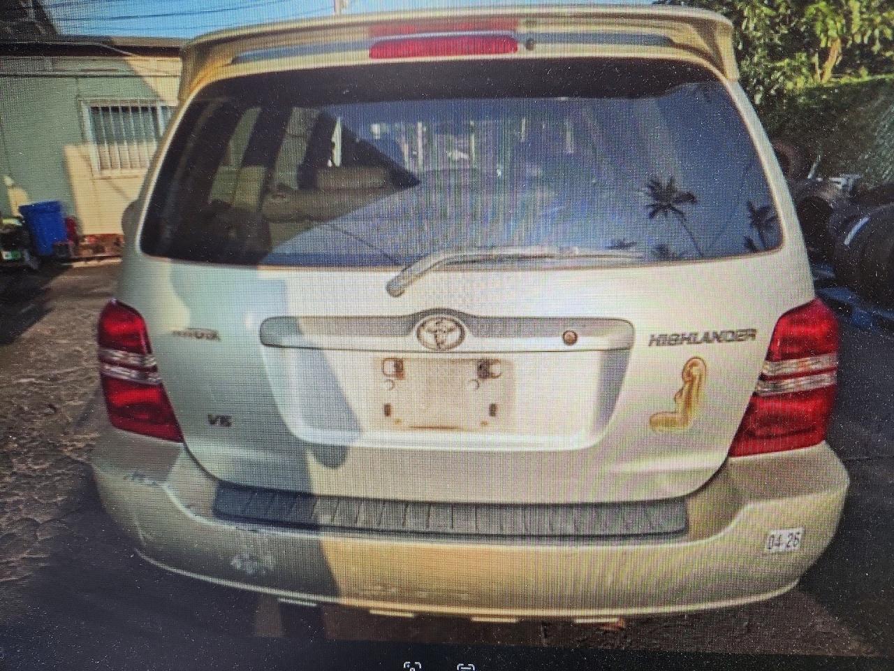 2003 Toyota Highlander Limited Gold vin: JTEGF21A130121541