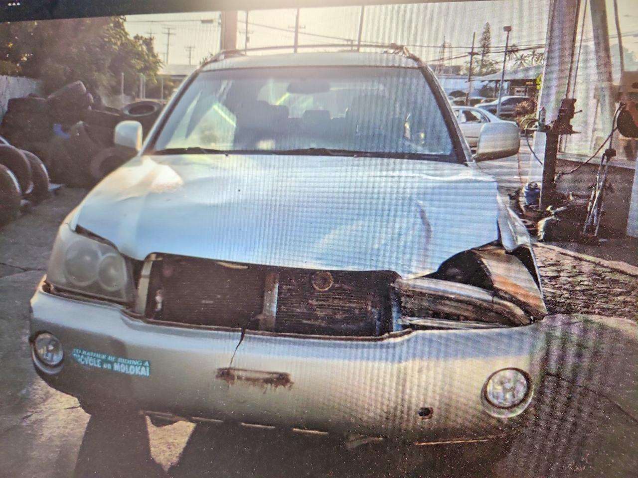 2003 Toyota Highlander Limited Gold vin: JTEGF21A130121541