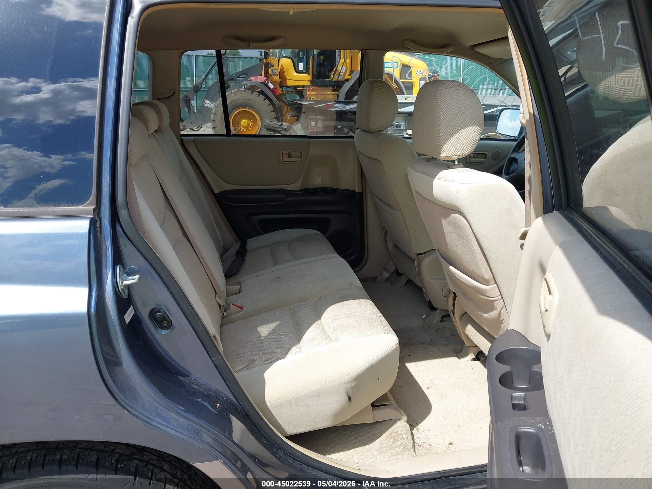 2001 Toyota Highlander V6 Синий vin: JTEGF21A210025530