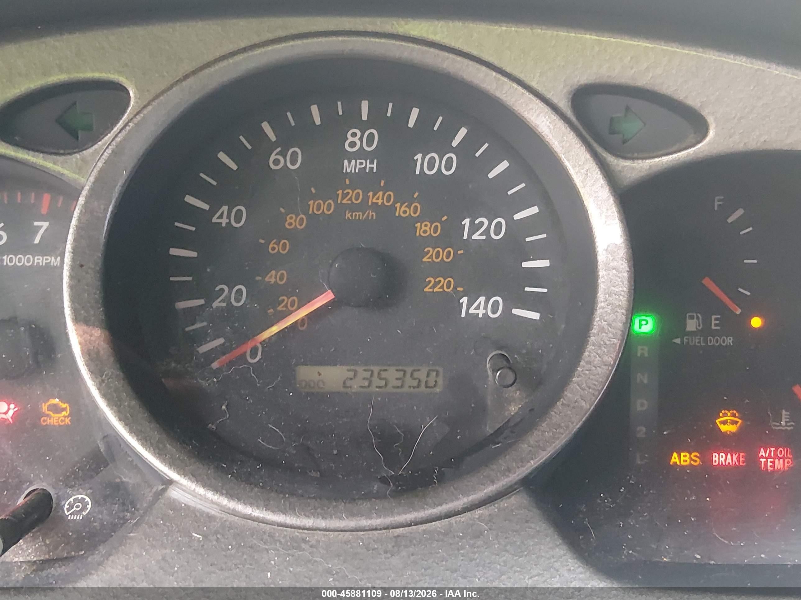 2002 Toyota Highlander V6 Silver vin: JTEGF21A220042474