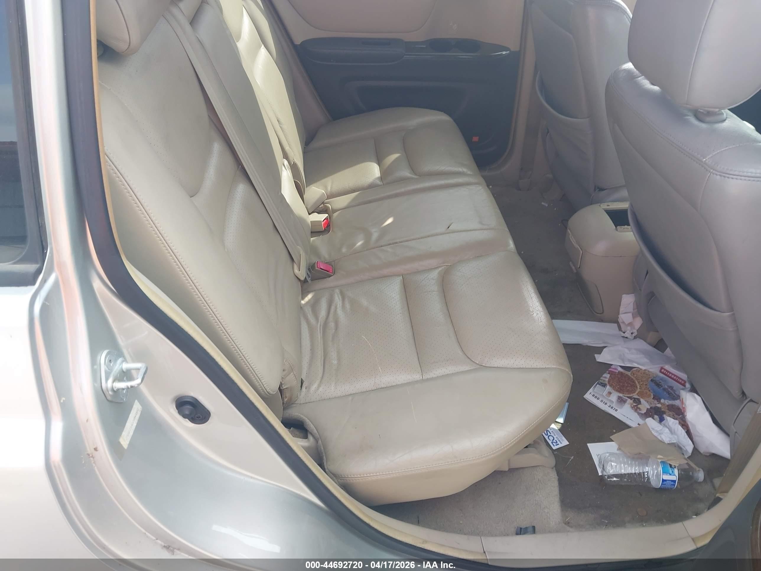 2002 Toyota Highlander Limited V6 Silver vin: JTEGF21A220048582