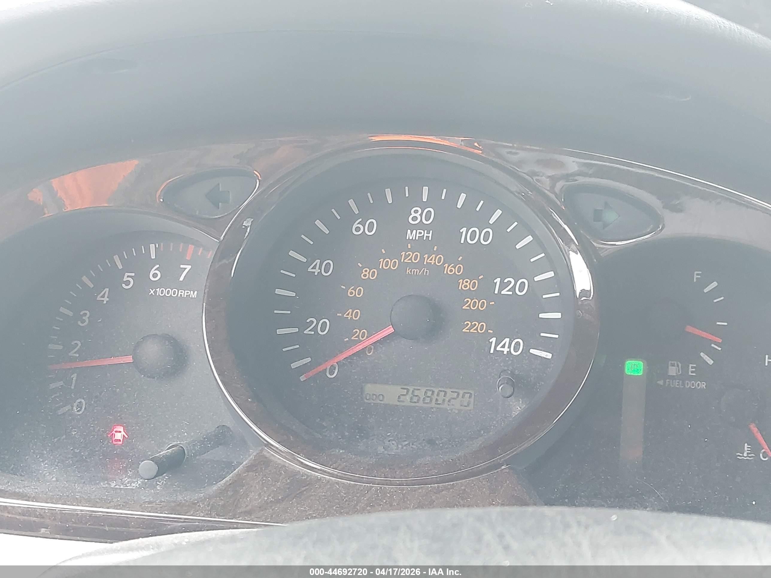 2002 Toyota Highlander Limited V6 Silver vin: JTEGF21A220048582
