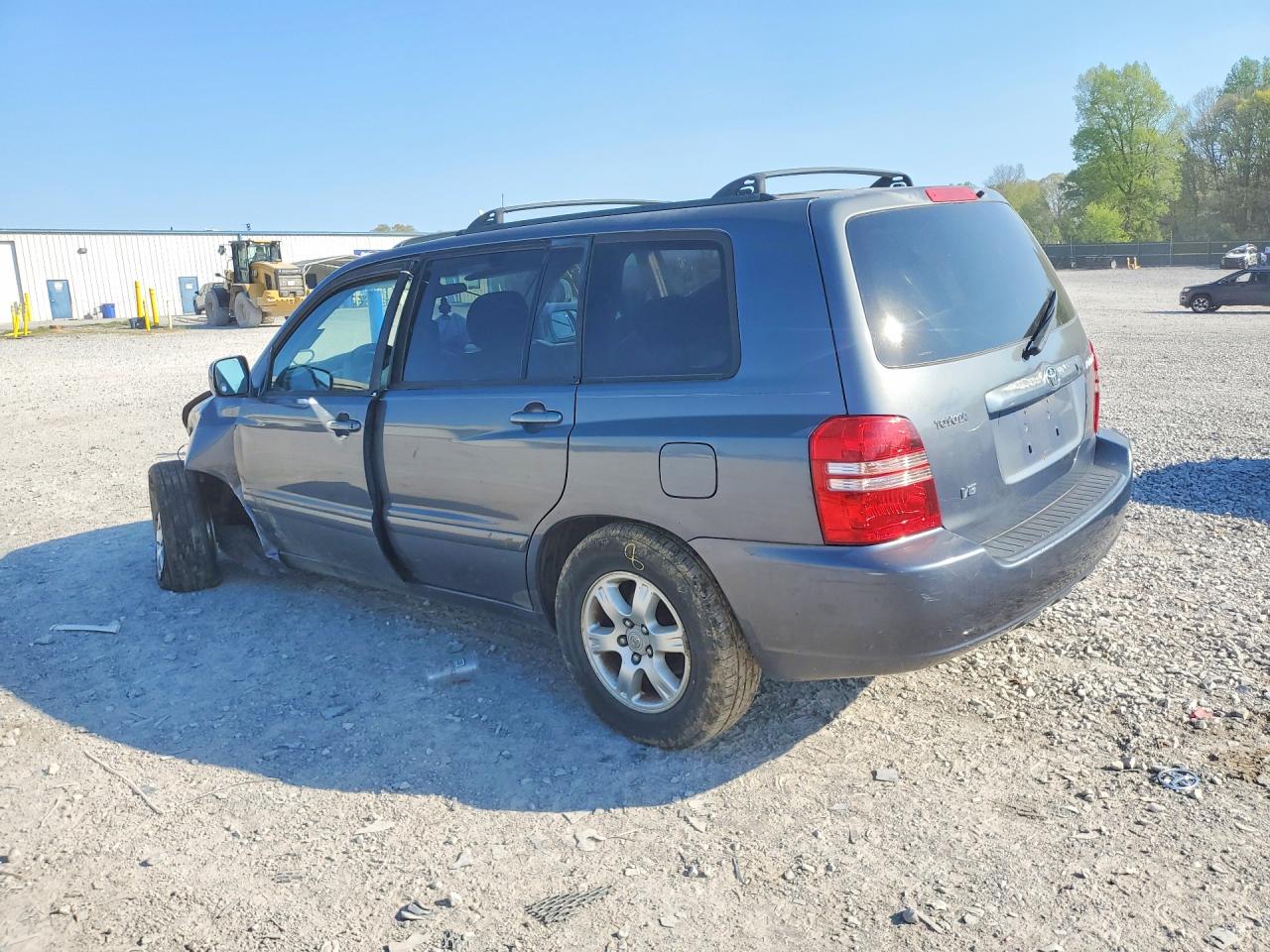 2002 Toyota Highlander Base Gray vin: JTEGF21A220055113