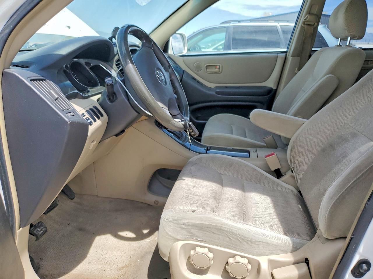 2003 Toyota Highlander Limited Белый vin: JTEGF21A230120656