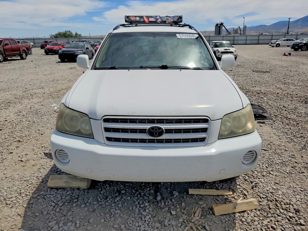 2003 Toyota Highlander Limited Белый vin: JTEGF21A230120656