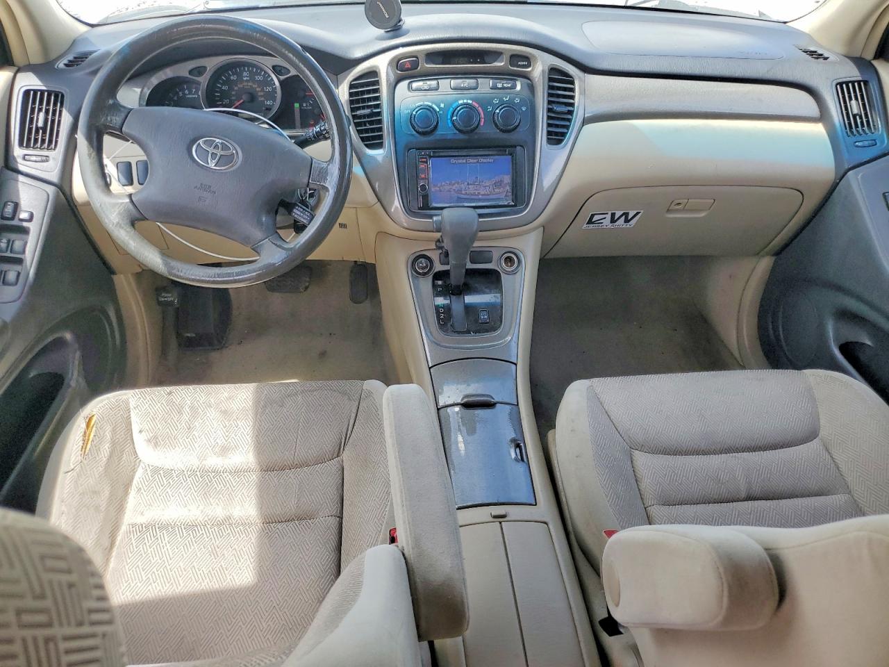 2003 Toyota Highlander Limited Белый vin: JTEGF21A230120656