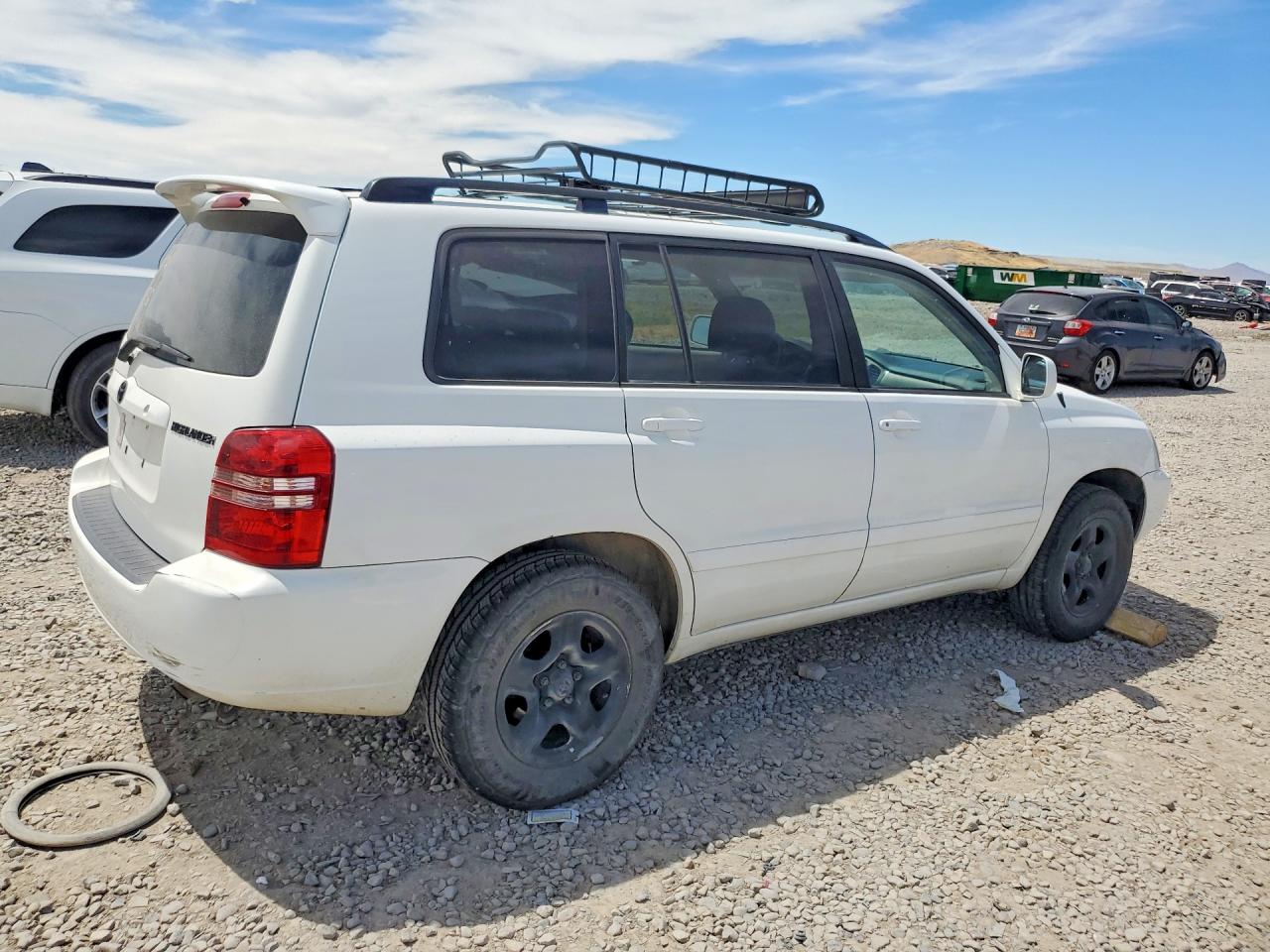 2003 Toyota Highlander Limited Белый vin: JTEGF21A230120656