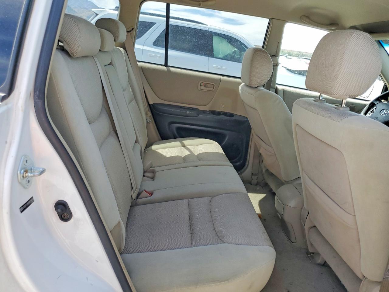 2003 Toyota Highlander Limited Белый vin: JTEGF21A230120656