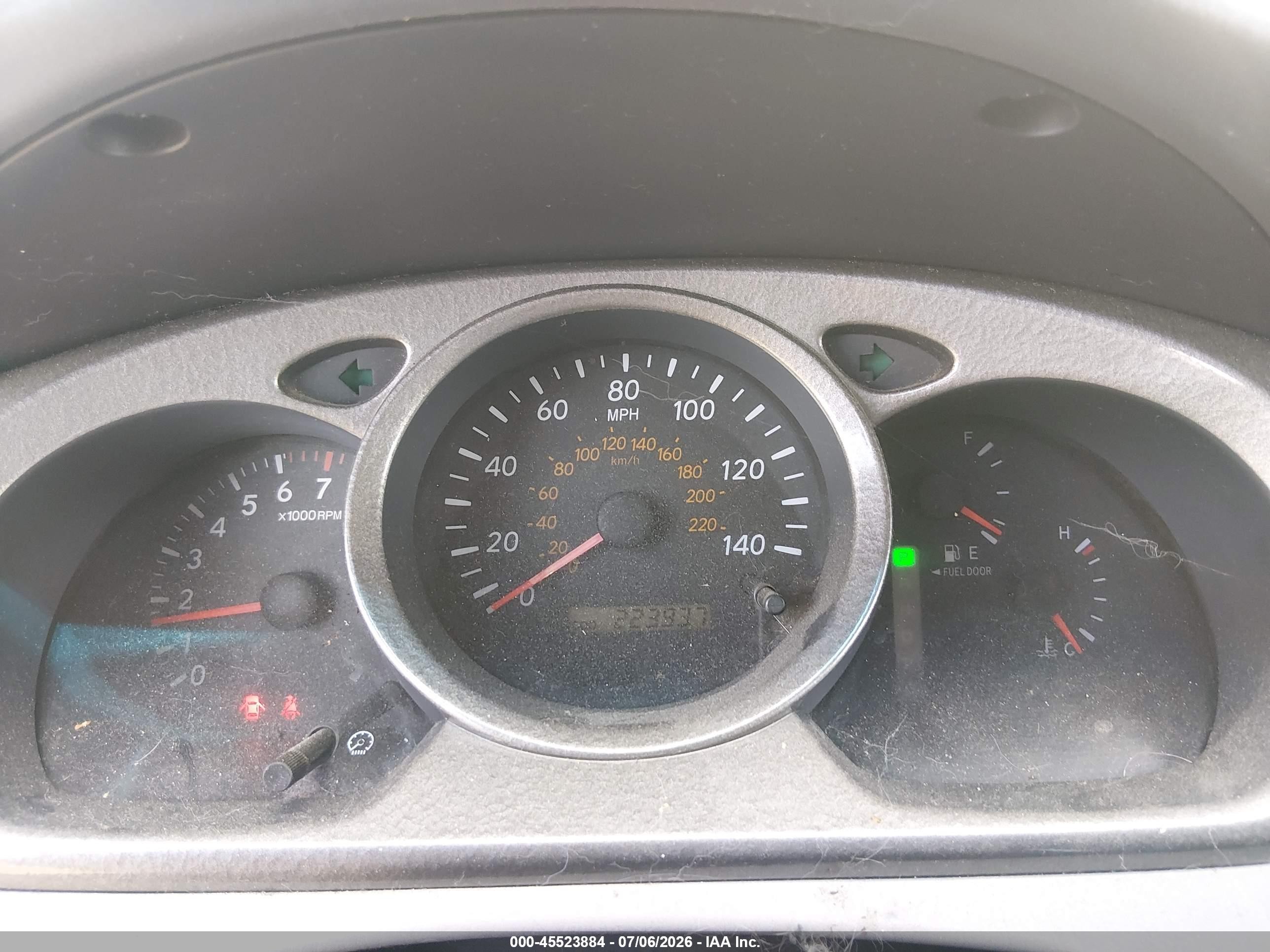 2001 Toyota Highlander V6 Silver vin: JTEGF21A310015461