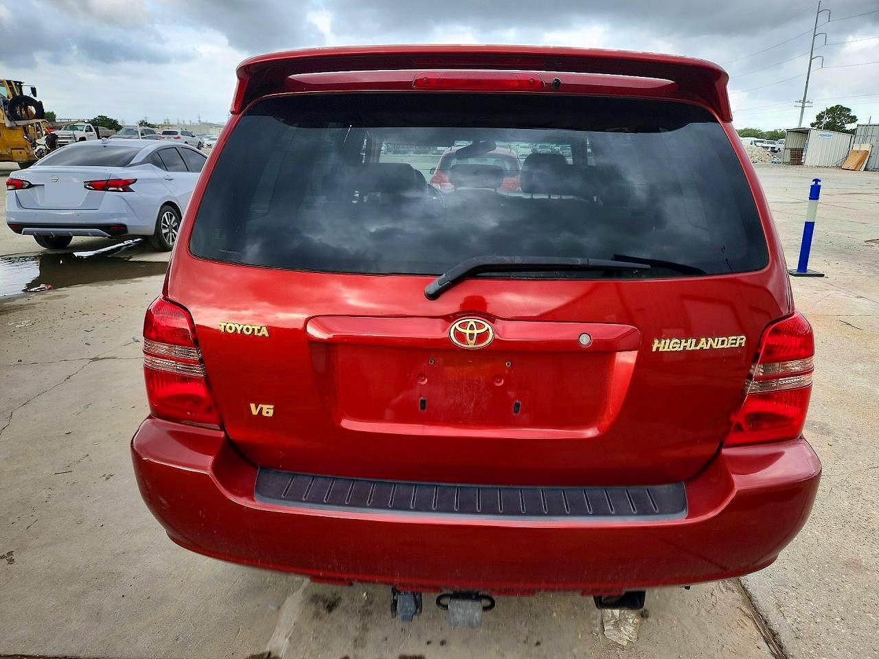 2001 Toyota Highlander Base Brown vin: JTEGF21A310018361