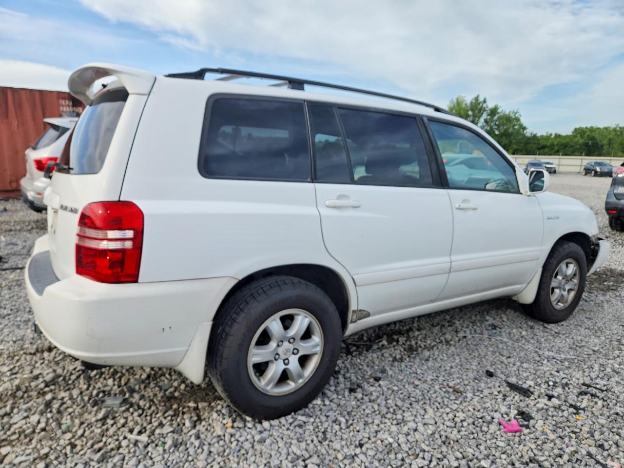 2002 Toyota Highlander Limited White vin: JTEGF21A320033850