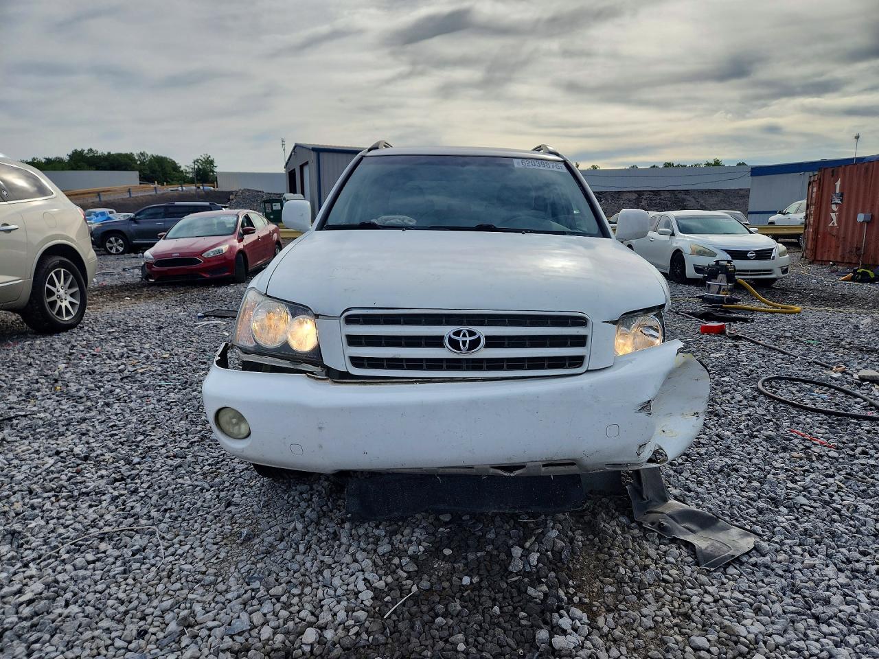 2002 Toyota Highlander Limited White vin: JTEGF21A320033850