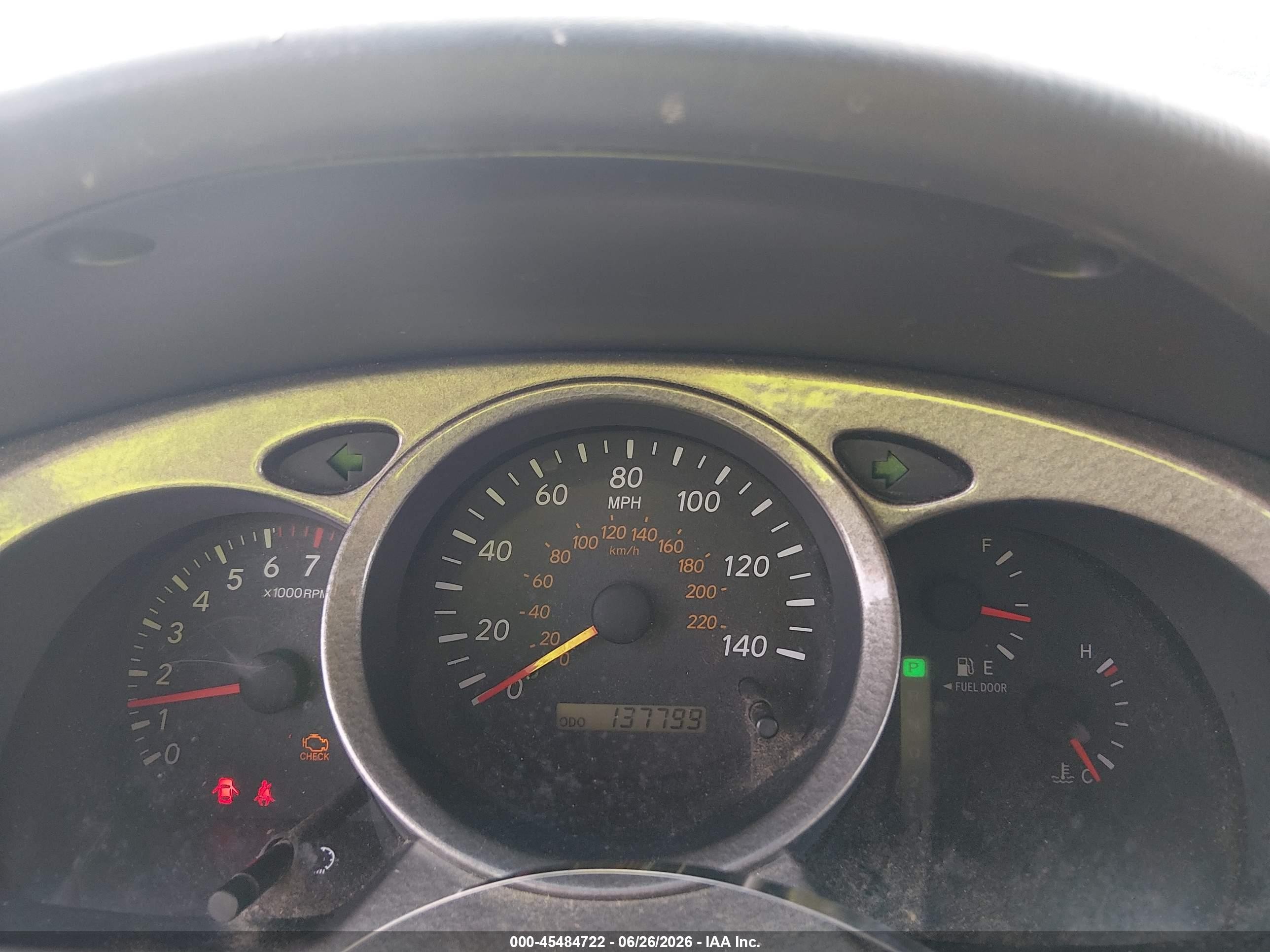 2003 Toyota Highlander V6 White vin: JTEGF21A330080247