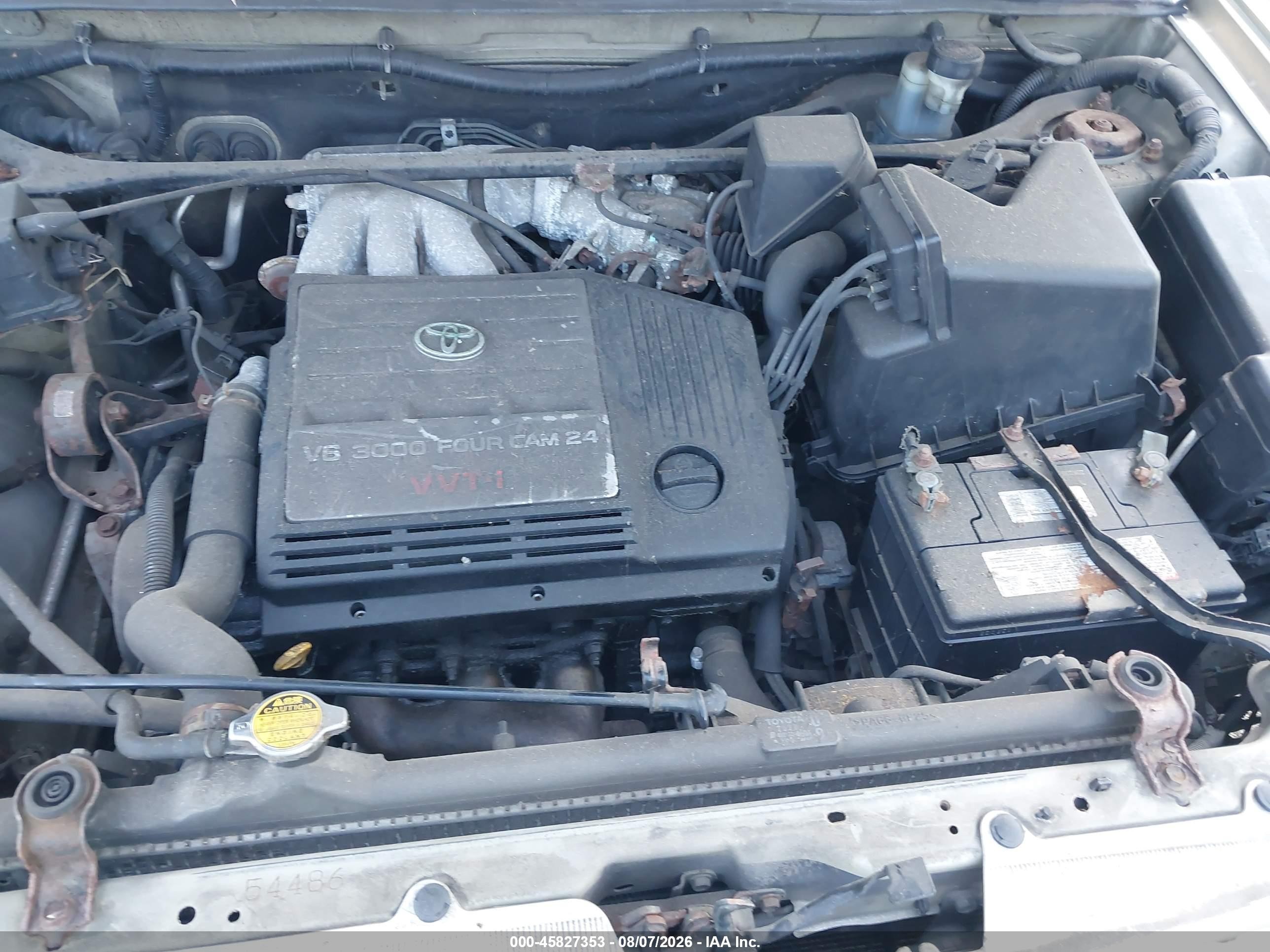2003 Toyota Highlander V6 Gold vin: JTEGF21A330090471