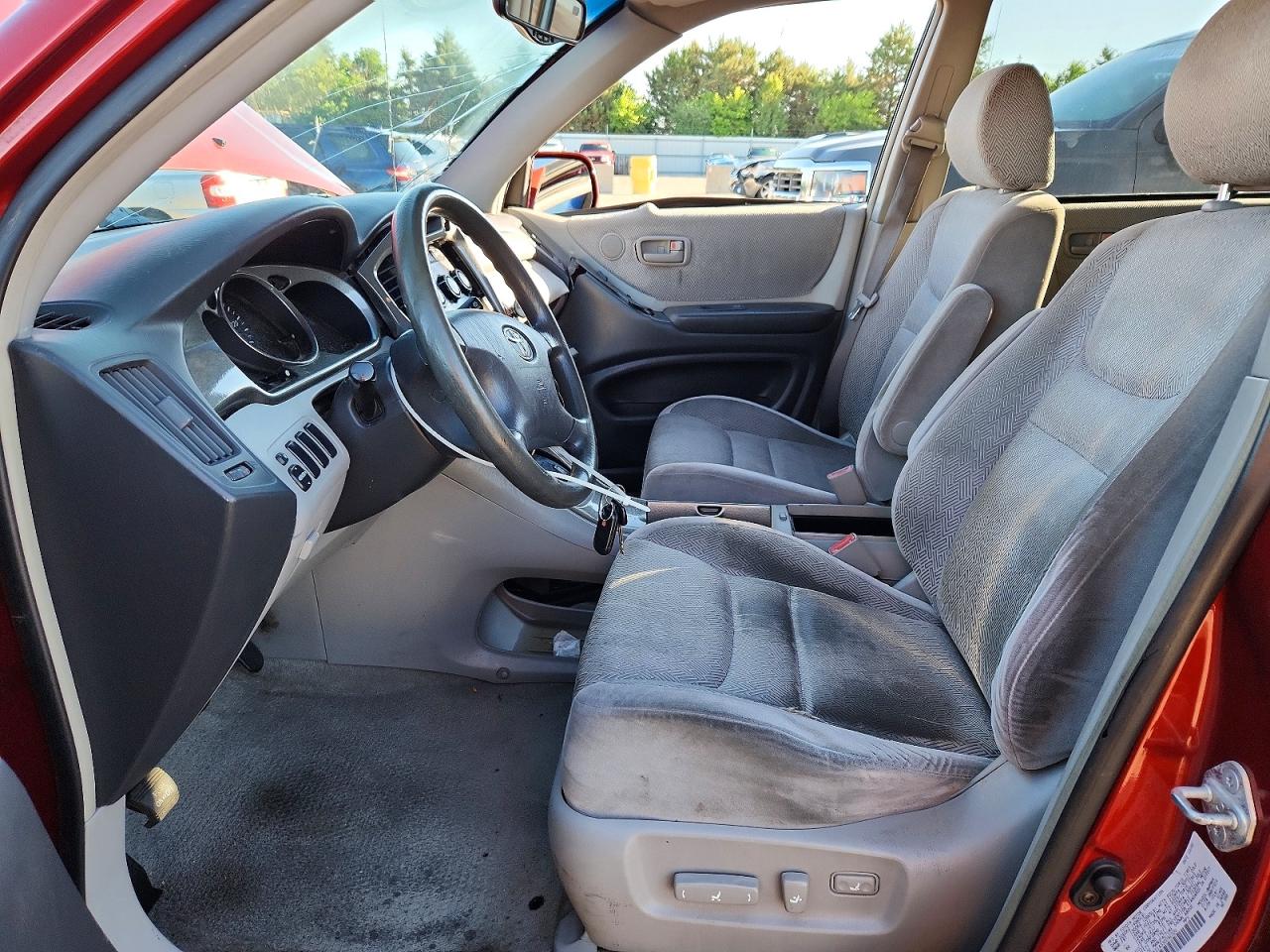 2003 Toyota Highlander Limited Red vin: JTEGF21A330092320