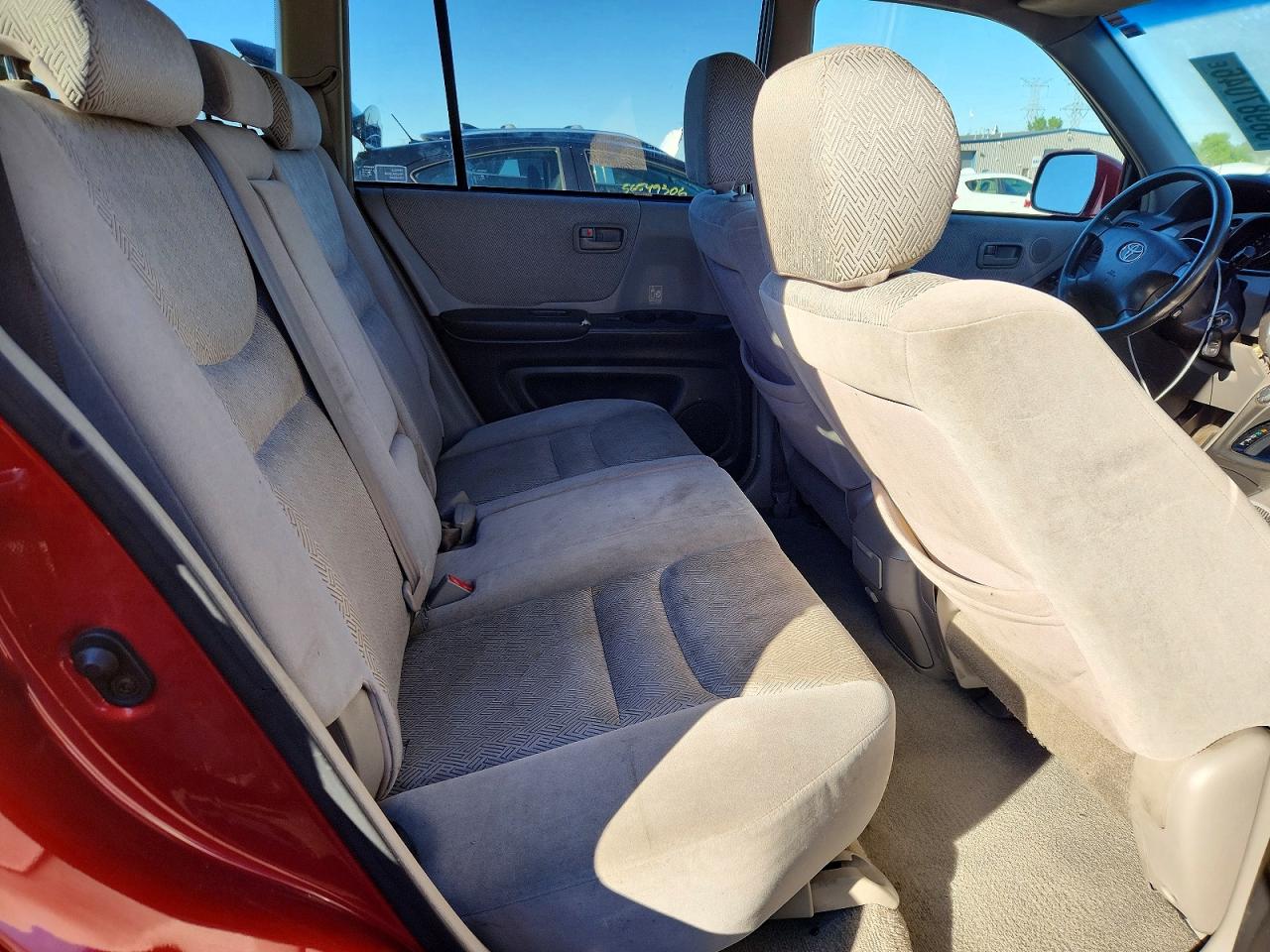 2003 Toyota Highlander Limited Red vin: JTEGF21A330092320