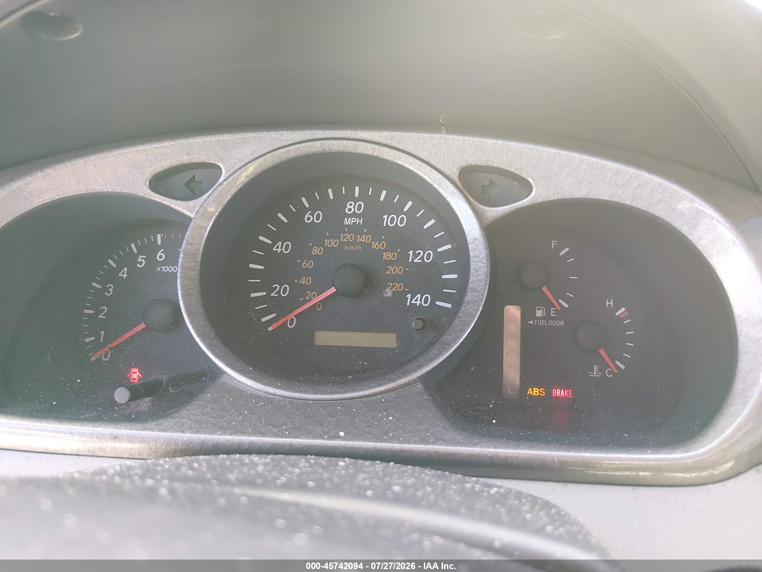 2003 Toyota Highlander V6 Silver vin: JTEGF21A330093337